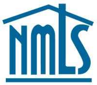 Logo of NMLS, a financial licensing and registration system.
