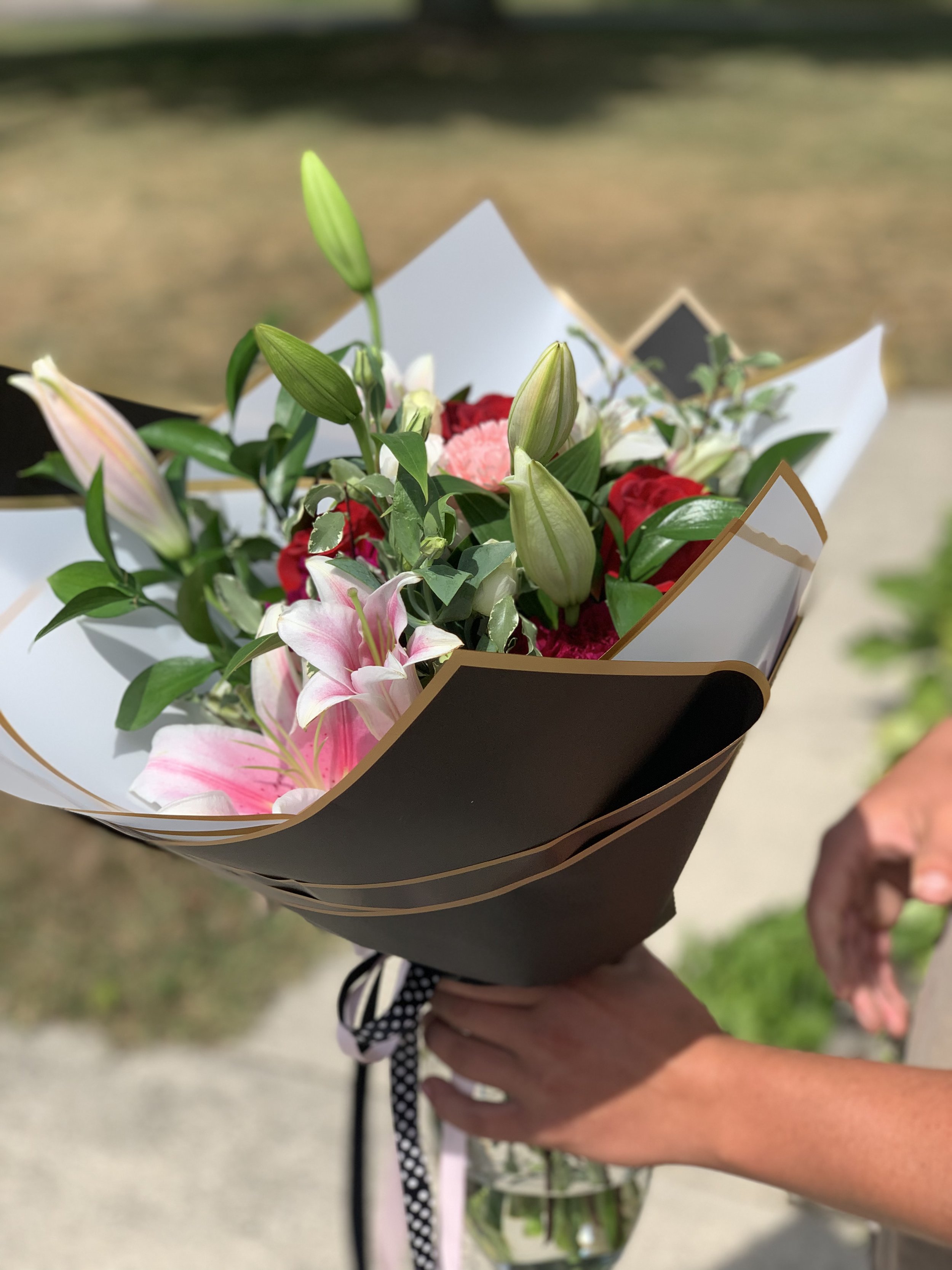 CUSTOM LISTING FOR WS ONLY- Wrapped Bouquet