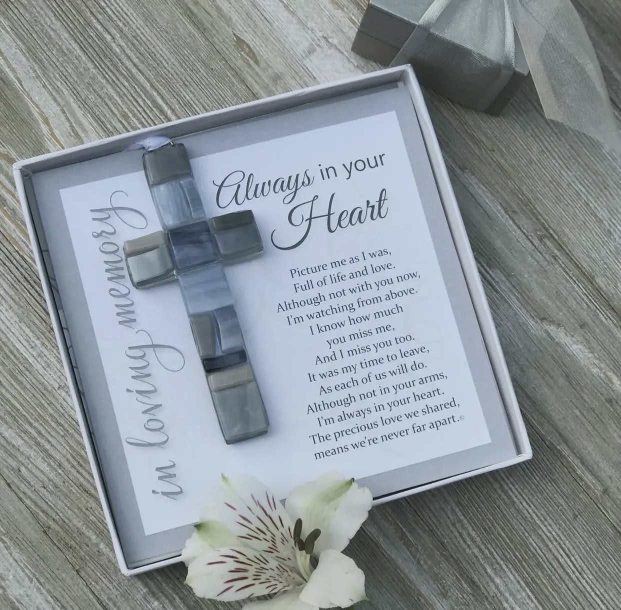 Always in Your Heart- Mosaic Cross