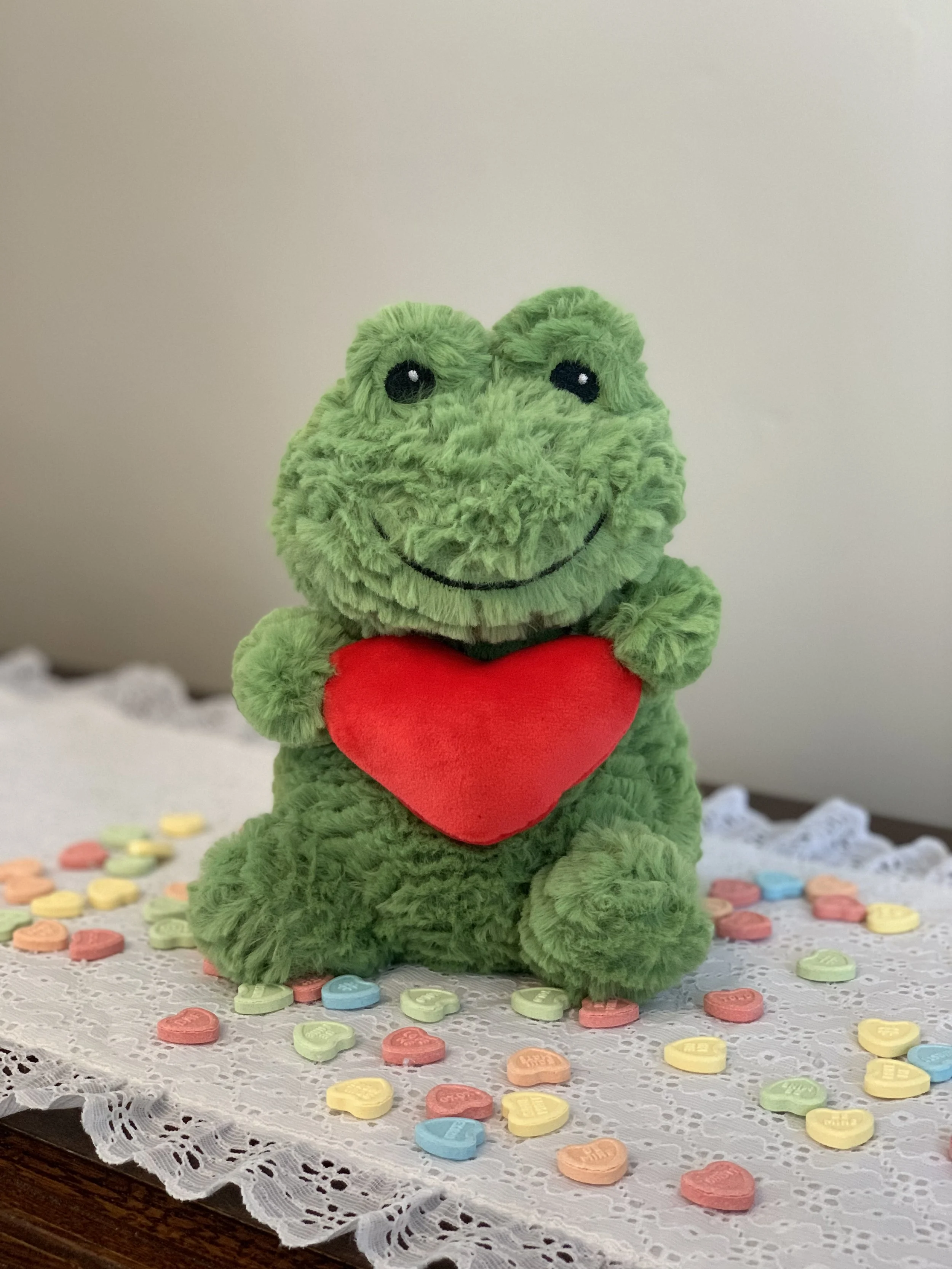 Valentine Plush- Frog
