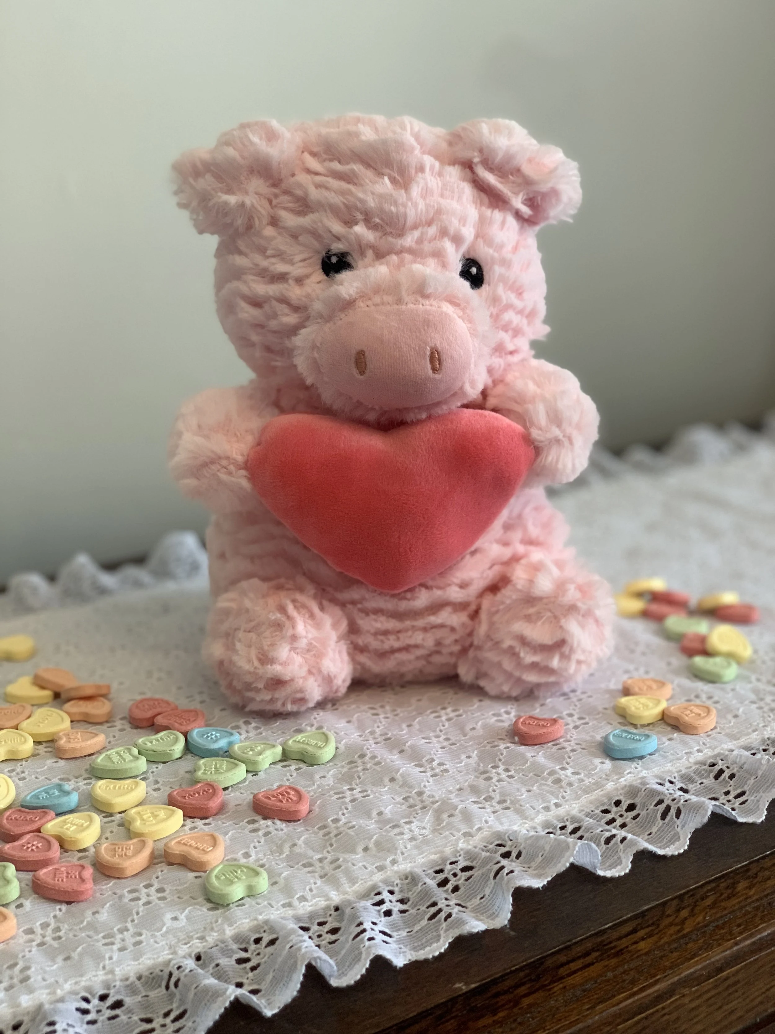 Valentine Plush- Pig