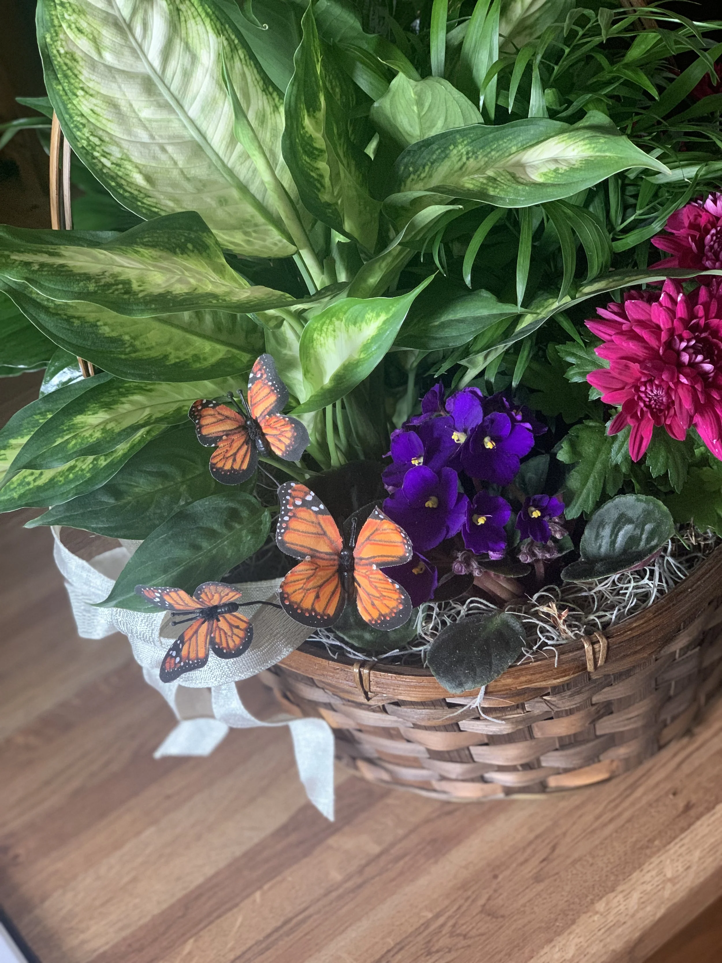 Blooming Garden Basket