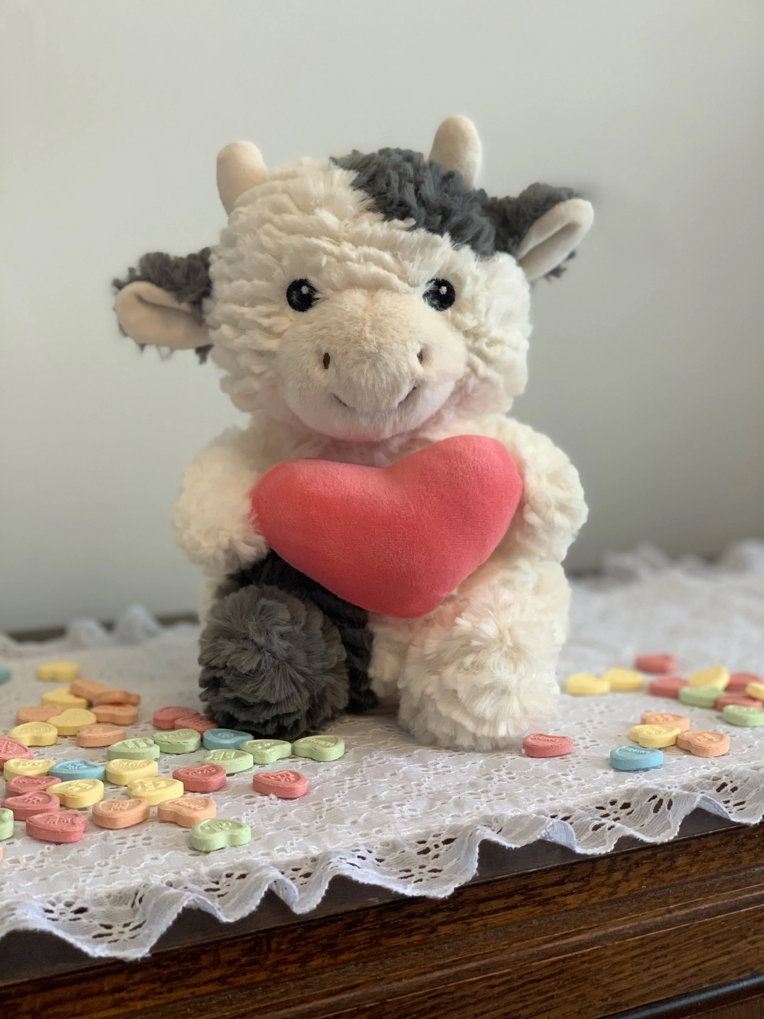 Valentine Plush- Highland Cow