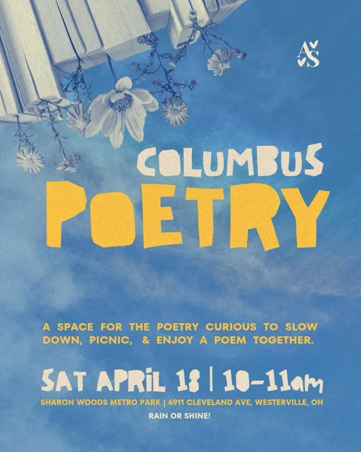 Come celebrate National Poetry Month with me! The next edition of Poetry snack club is live &hearts;️

We&rsquo;ll be meeting April 18th at Sharon Woods from 10-11am to close-read the poem &ldquo;Flower Moon&rdquo; by Franny Choi. I&rsquo;ll bring th