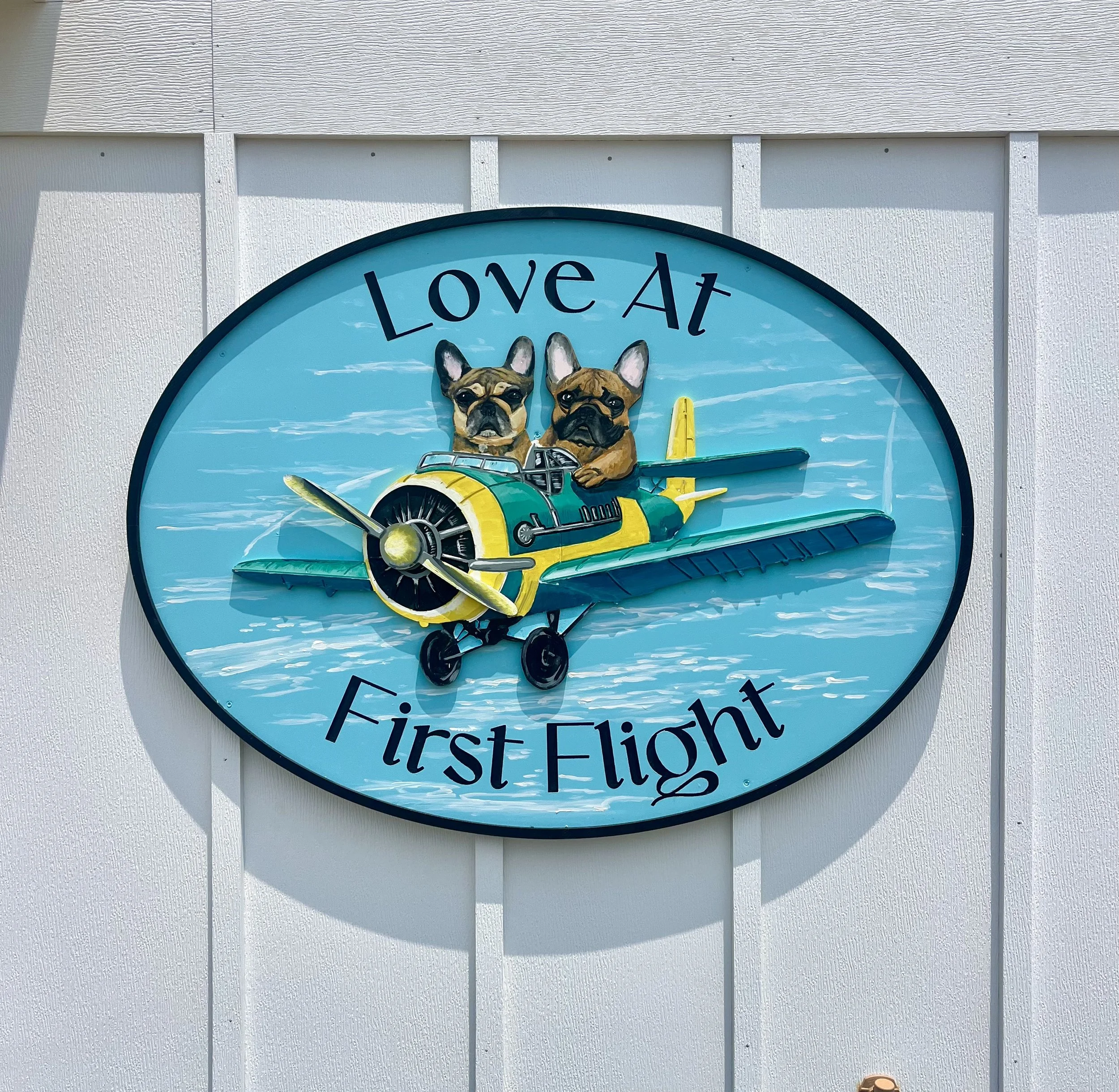 love at first flight custom beach house sign.jpeg