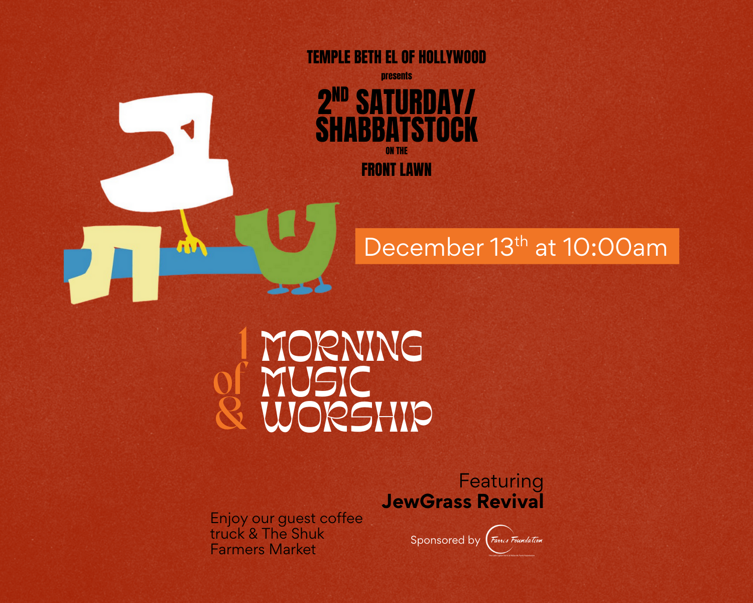 2nd Saturday/ Shabbatstock