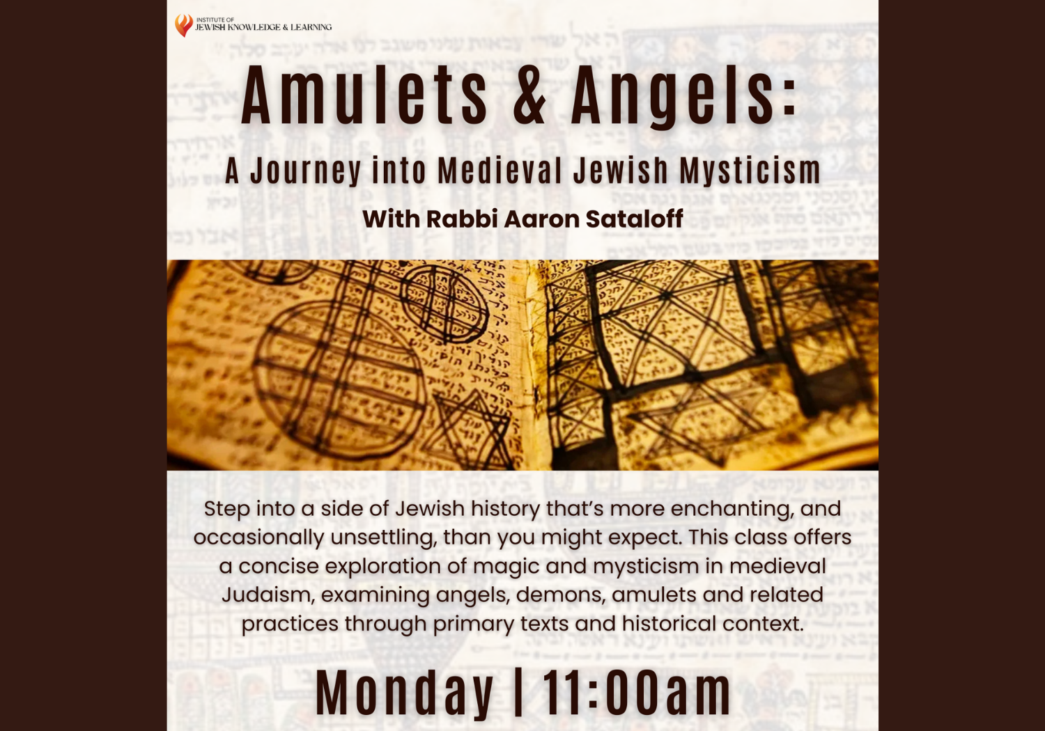 Amulets &amp; Angels: A Journey into Medieval Jewish Mysticism