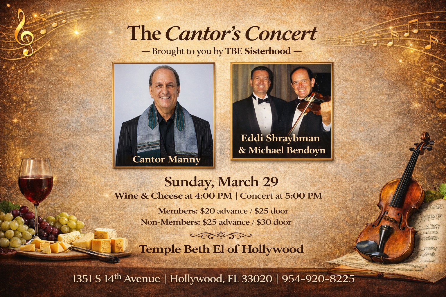 The Cantor’s Concert