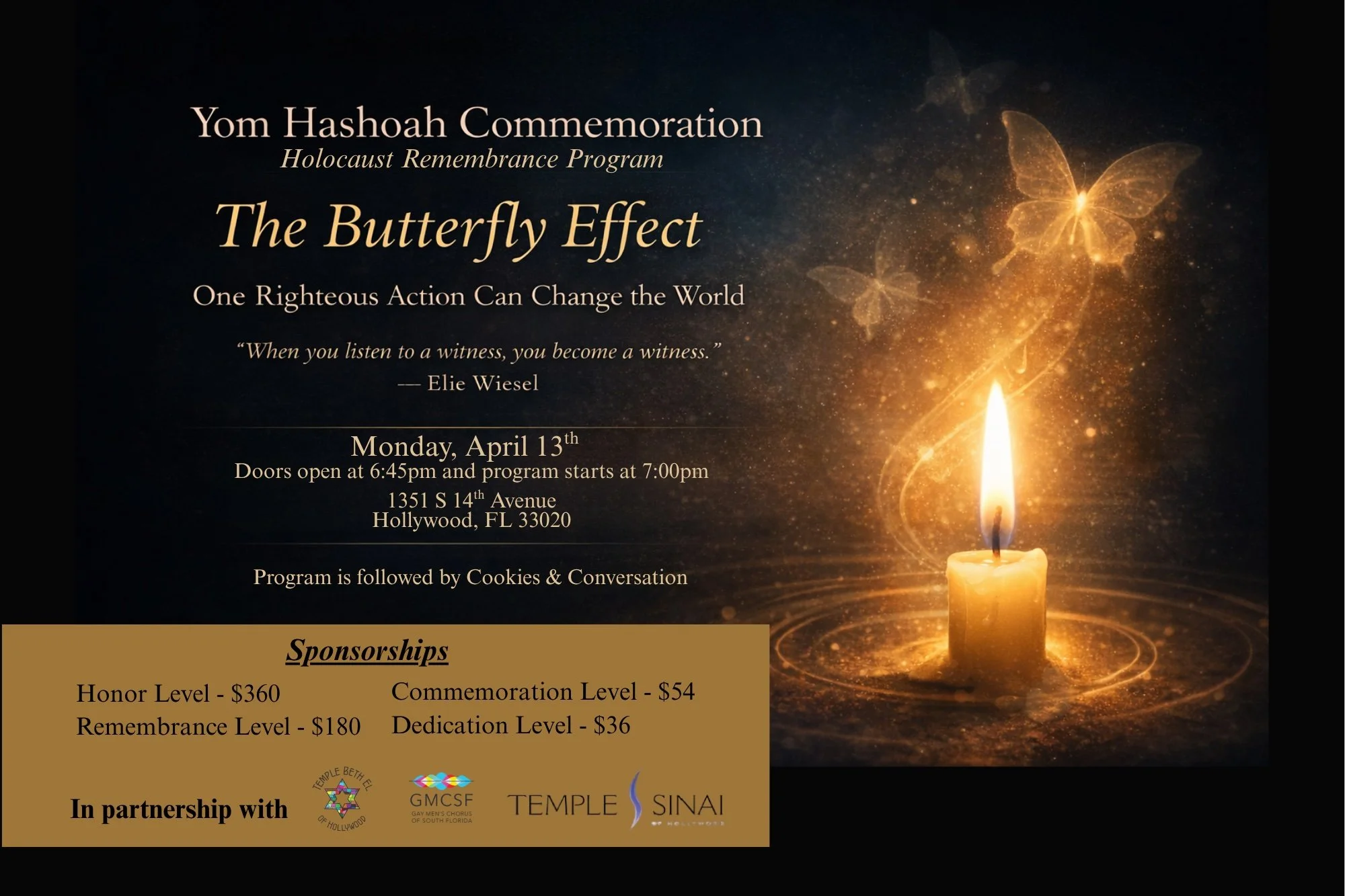 Yom Hashoah Commemoration