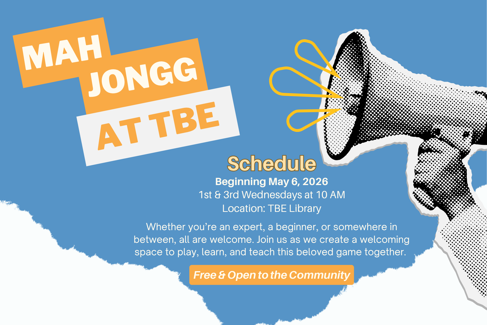 Mah Jongg at TBE