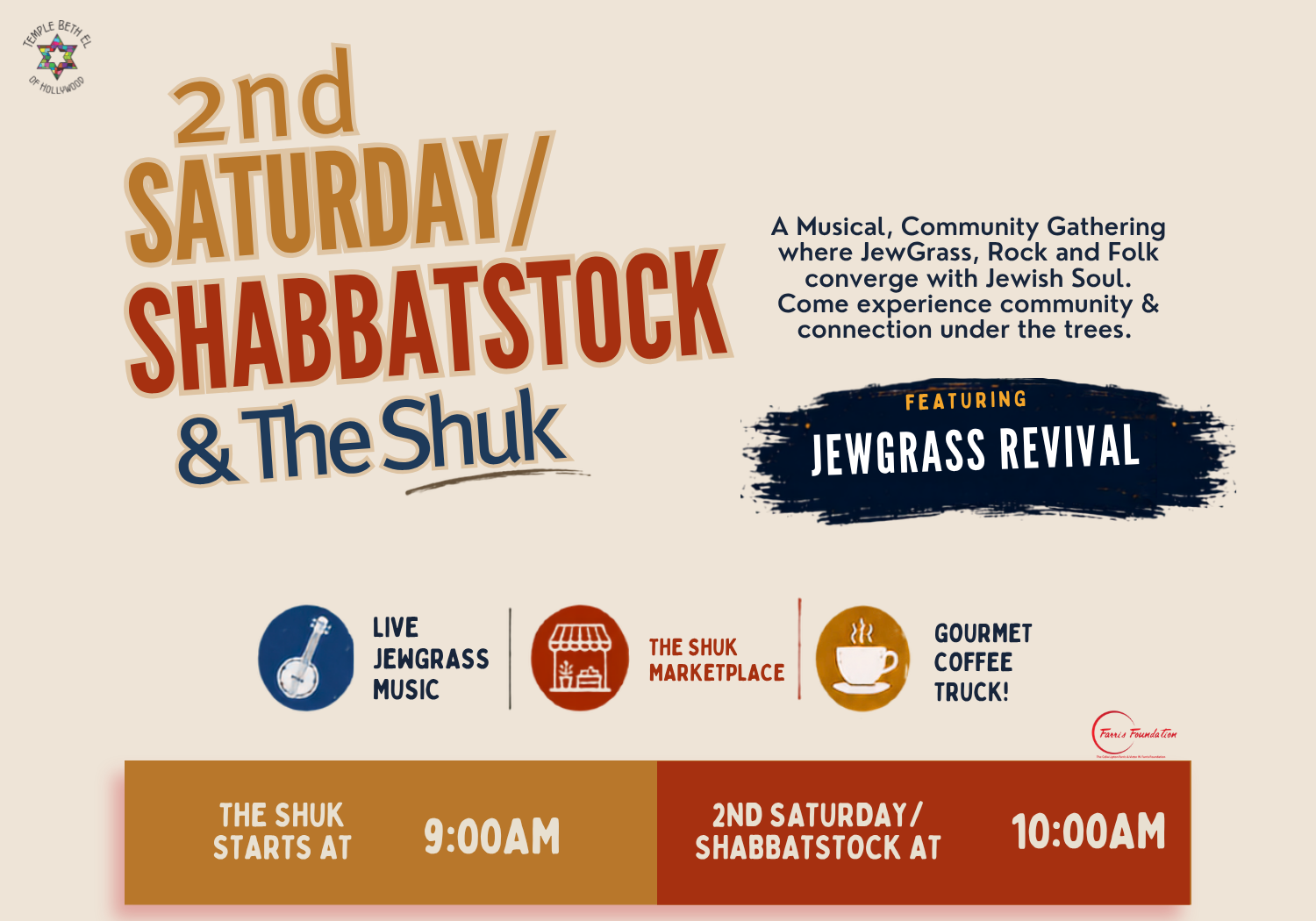 2nd Saturday/Shabbatstock & The Shuk