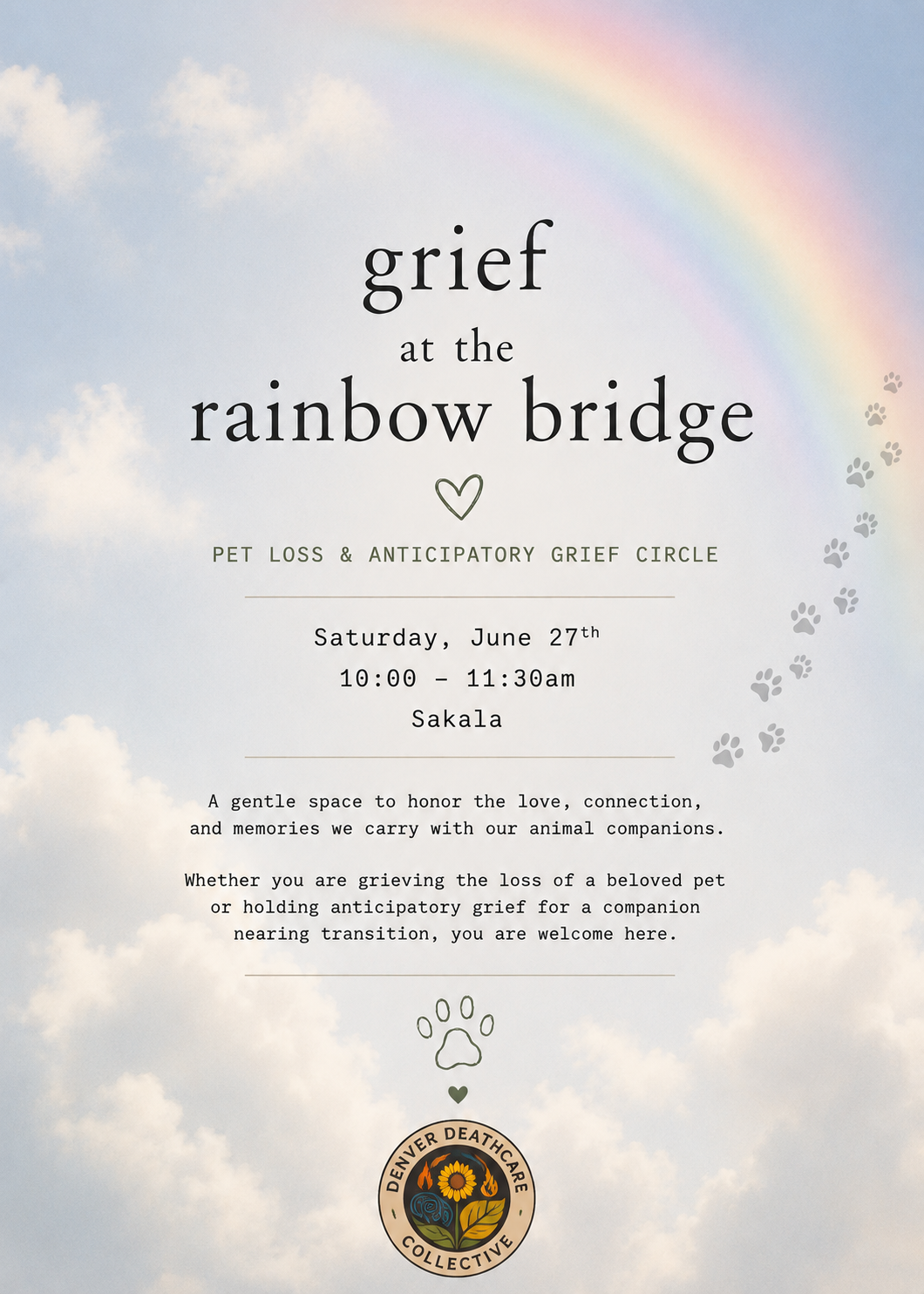 Grief at the Rainbow Bridge