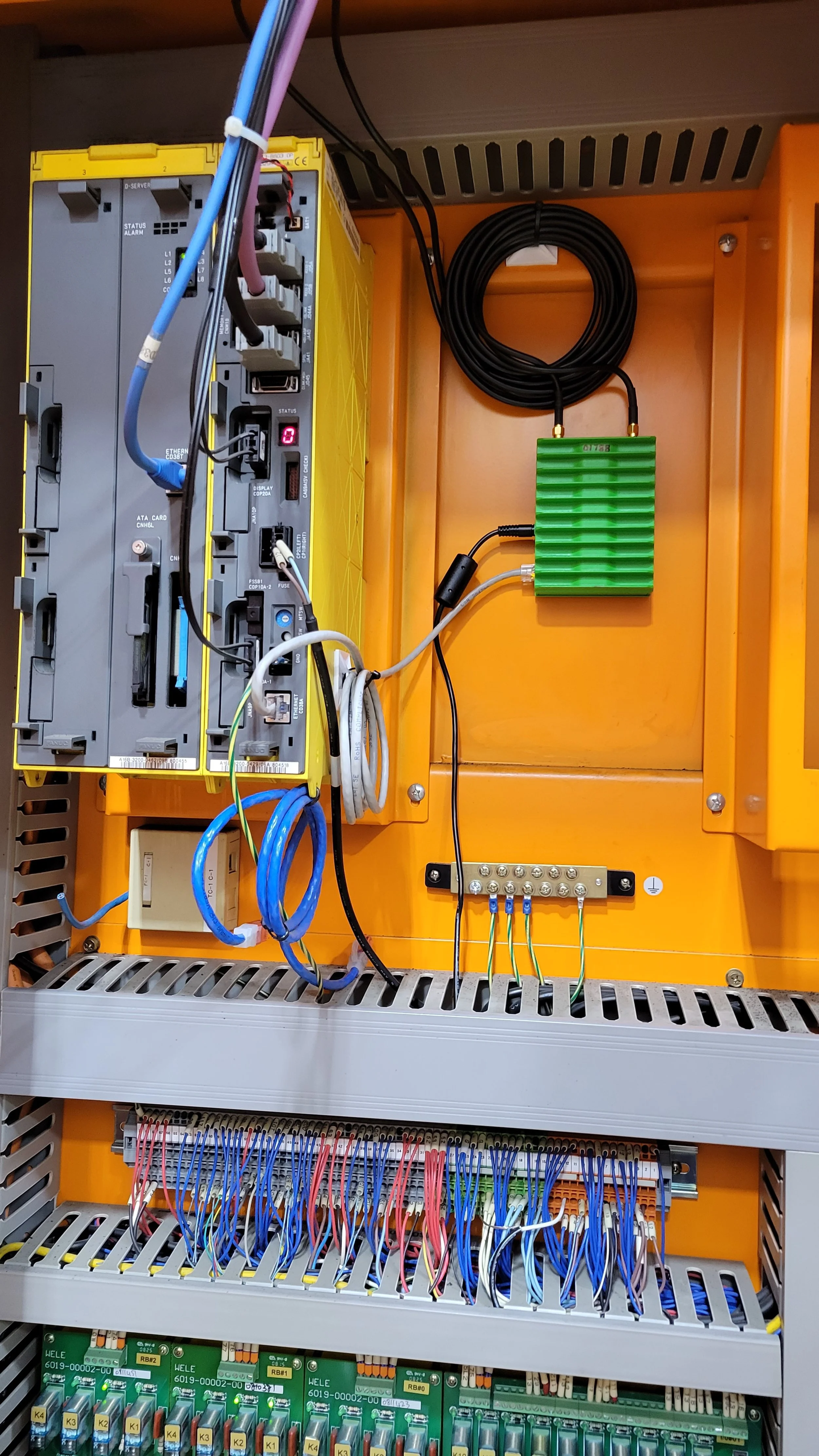 WiFi EDGE with direct Ethernet connection to Fanuc CNC Controller