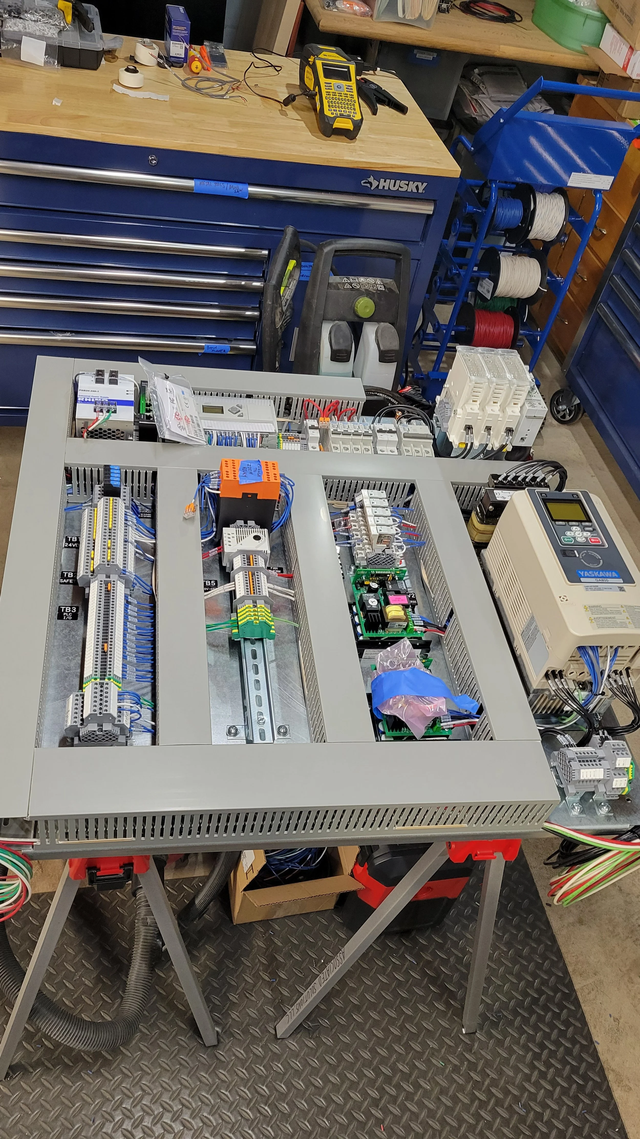 Wire Line Takeup - Control Panel Build