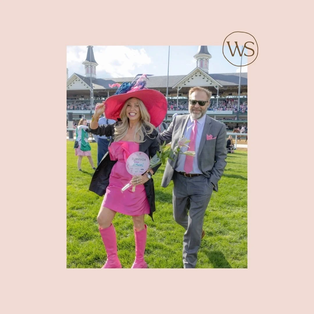 Five months cancer free and walking the Breast Cancer survivor walk for the derby&mdash;Dana, you are pure strength and joy 💗

Your smile lights up everything around you, and watching you step into this moment so boldly is something we&rsquo;ll neve