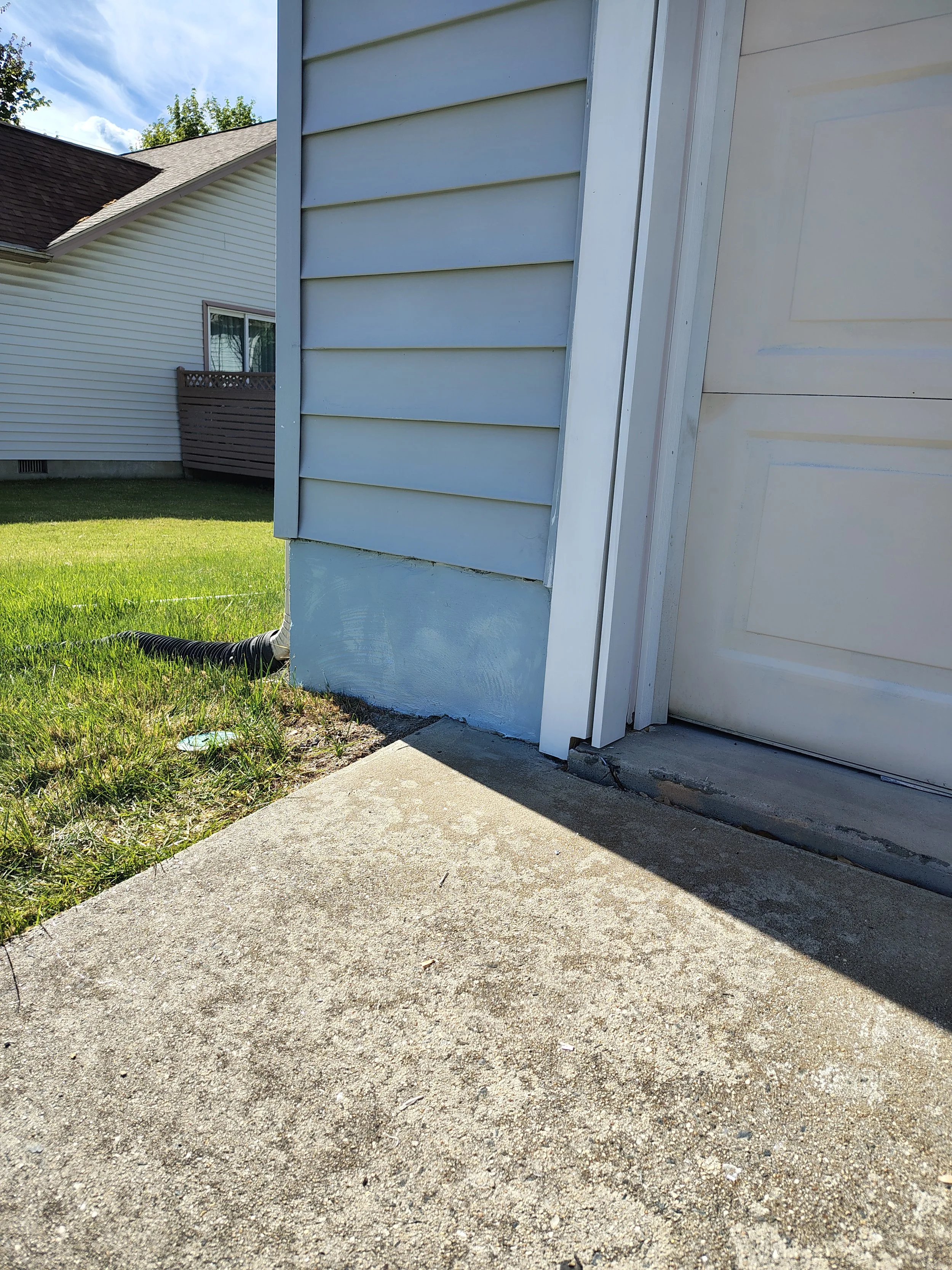 After: Following a complete vinyl siding replacement and exterior repair, the Bel Air Maryland home now features a clean, modern appearance with durable, energy-efficient siding built to withstand harsh weather conditions. The updated exterior dramat