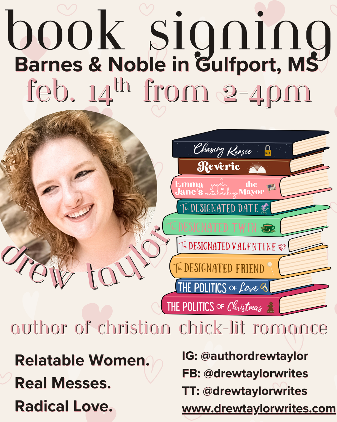Barnes & Noble Valentine Book Signing