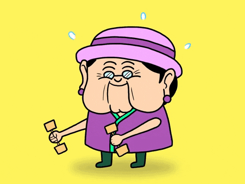 A woman celebrating Respect for the Aged Day