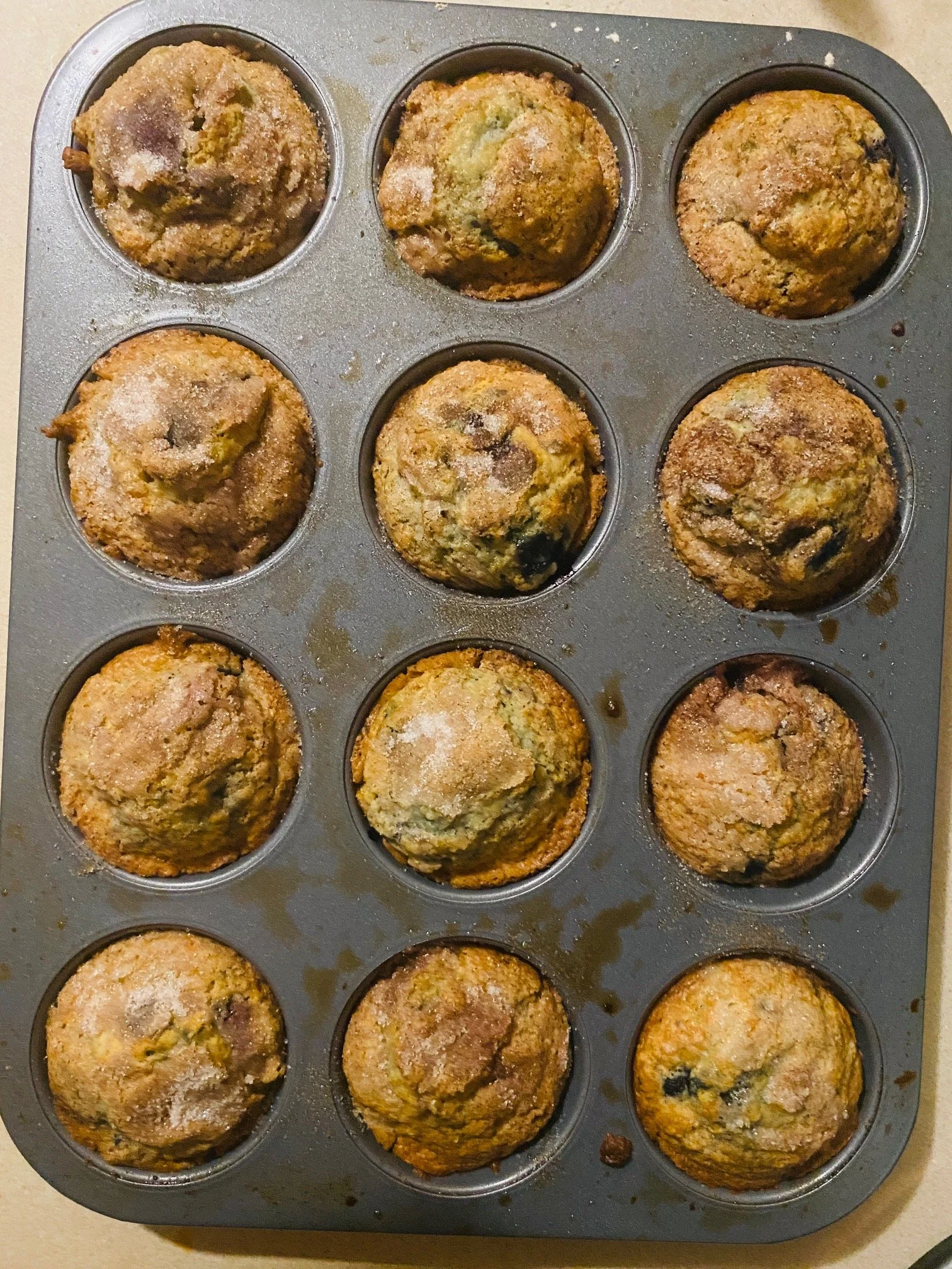 Quick and Easy Blueberry Muffins