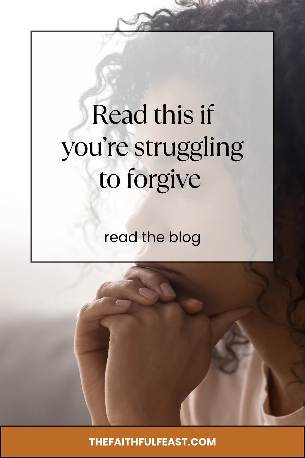 A blog post about how to forgive if you've been deeply hurt