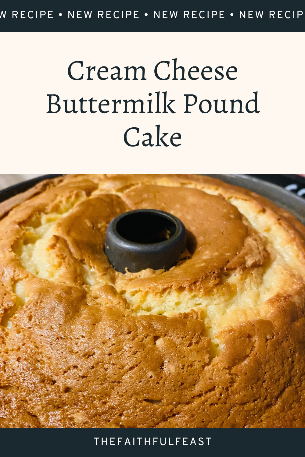 Cream cheese buttermilk pound cake recipe