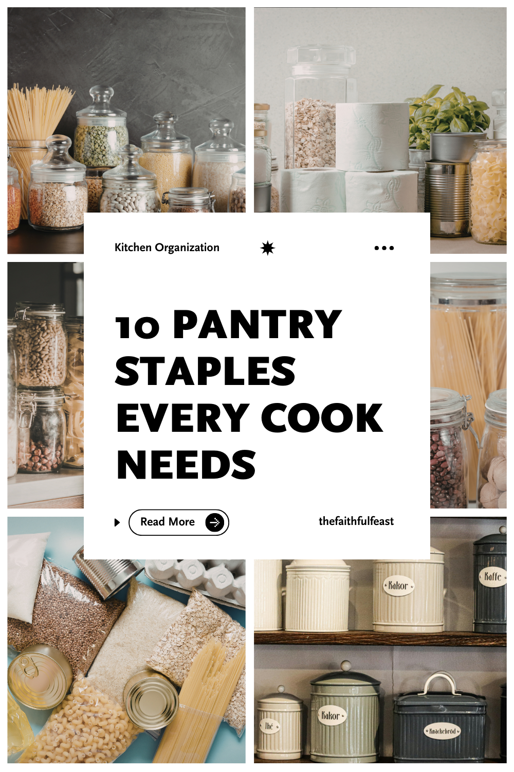 10 staple items every cook needs