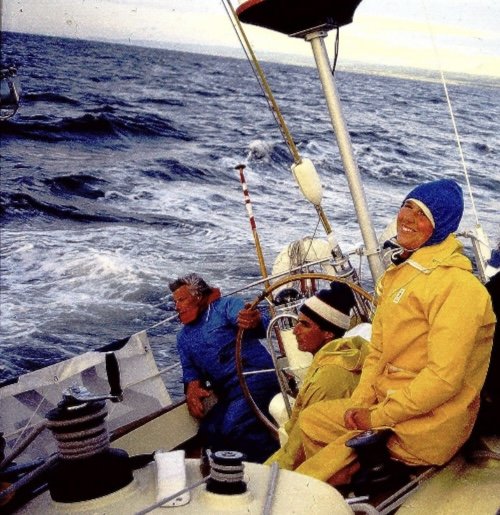 Sailing back in time