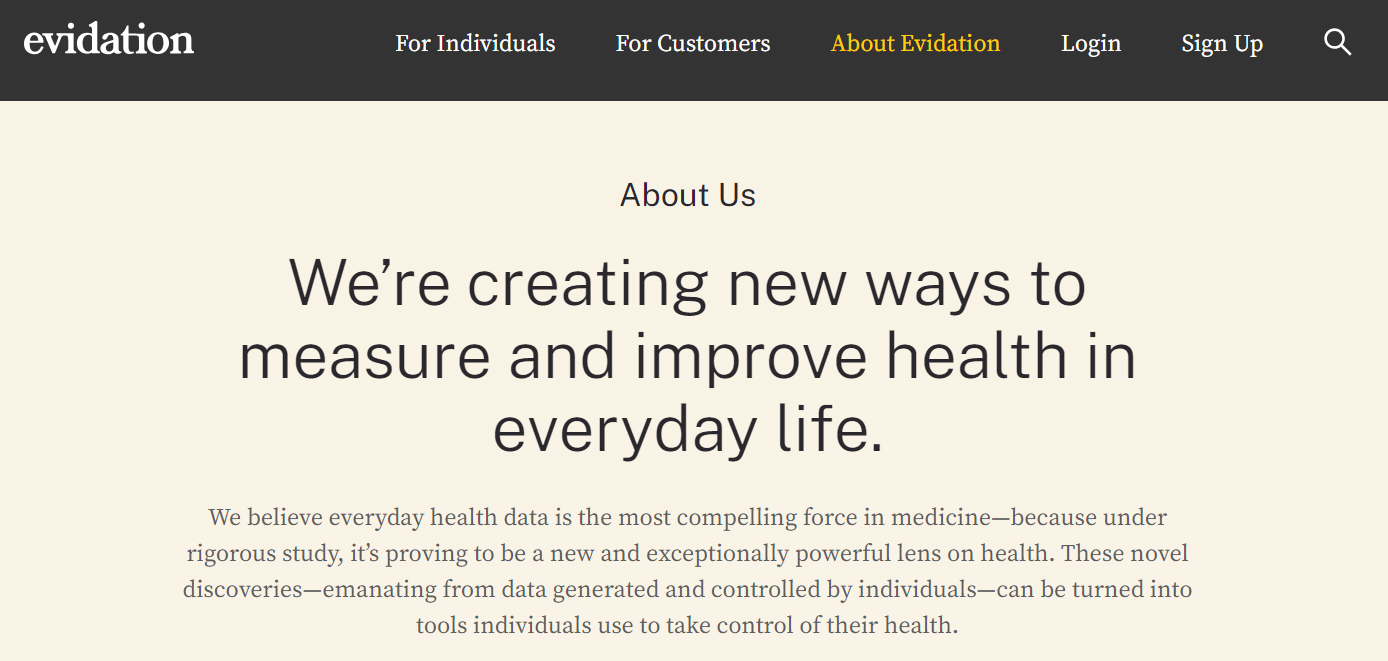 Evidation Data Insights