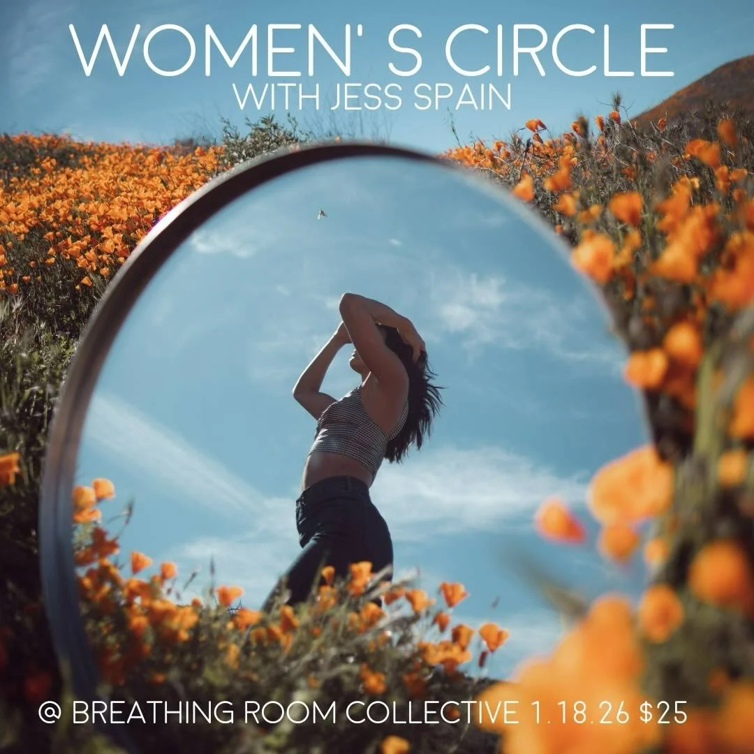 Mark your calendars and save the date for this thoughtful January gathering for all women in our community ❤️ The adorable, introspective, and deeply wise Jess Spain AKA @two.moonspdx drops in to host a Women&rsquo;s Circle at Breathing Room Sunday 1