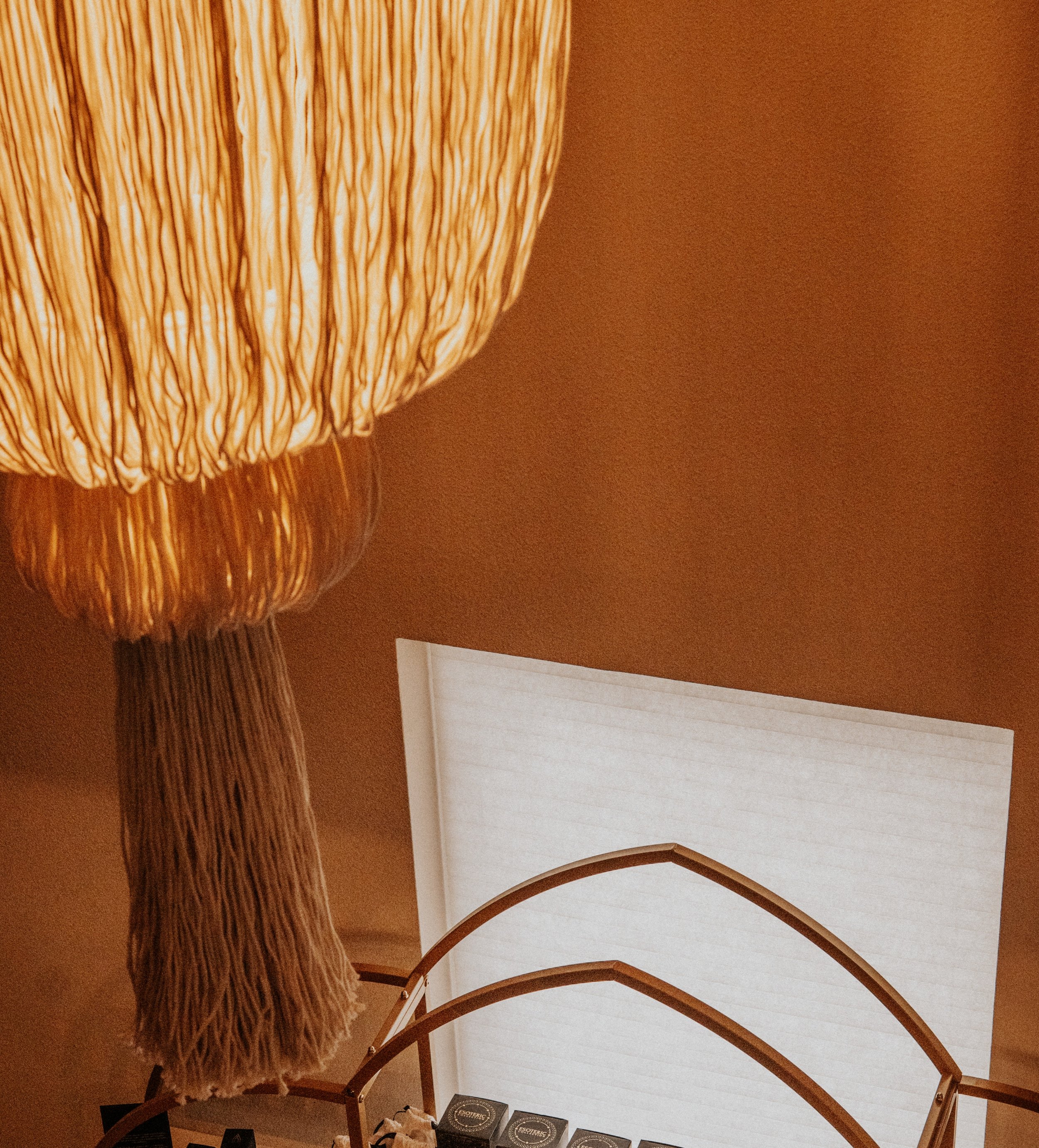 Aesthetic hillsboro yoga studio light chandelier