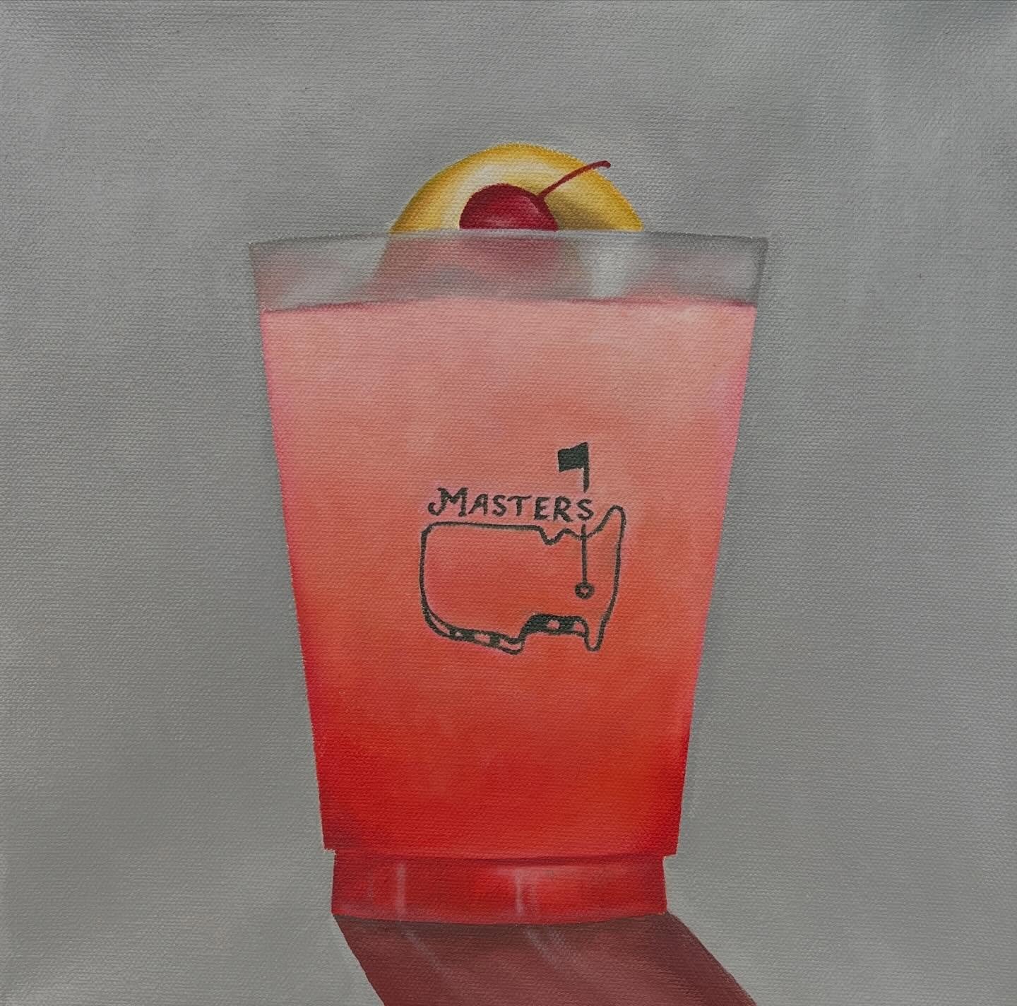 It&rsquo;s almost #themasters time ⛳️ This year I got to create a super fun custom cocktail piece to go in a golf-themed office space! Here&rsquo;s hoping we get a tournament finish just as dramatic as last year&rsquo;s.