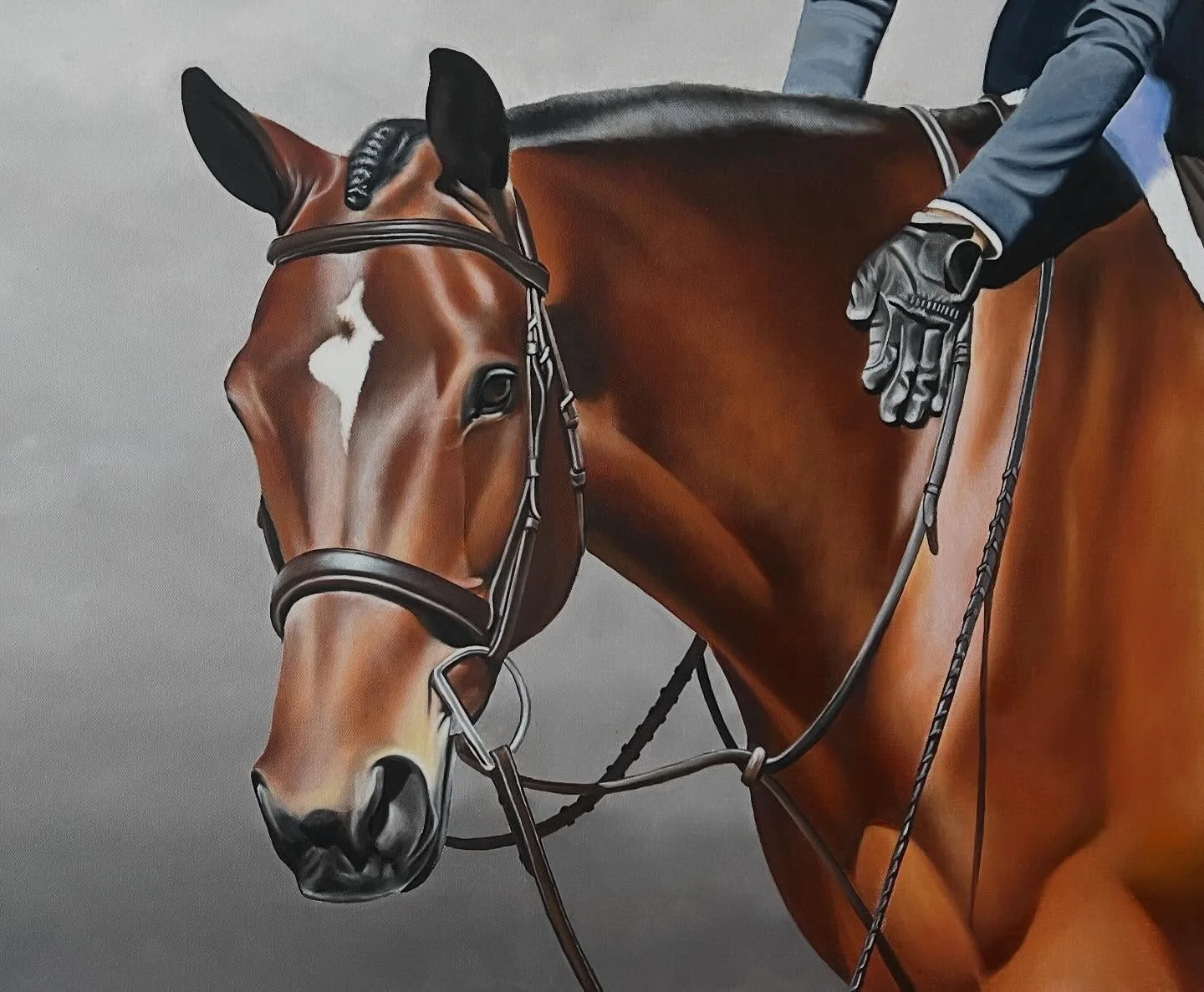 The painting 🎨 versus the picture 📸

Choosing a picture to paint often isn&rsquo;t so much about the photo, but more about the moment behind the photo. @brielletaylor_ chose this photo for her sister @alixweiss.eq because she knew what a special mo