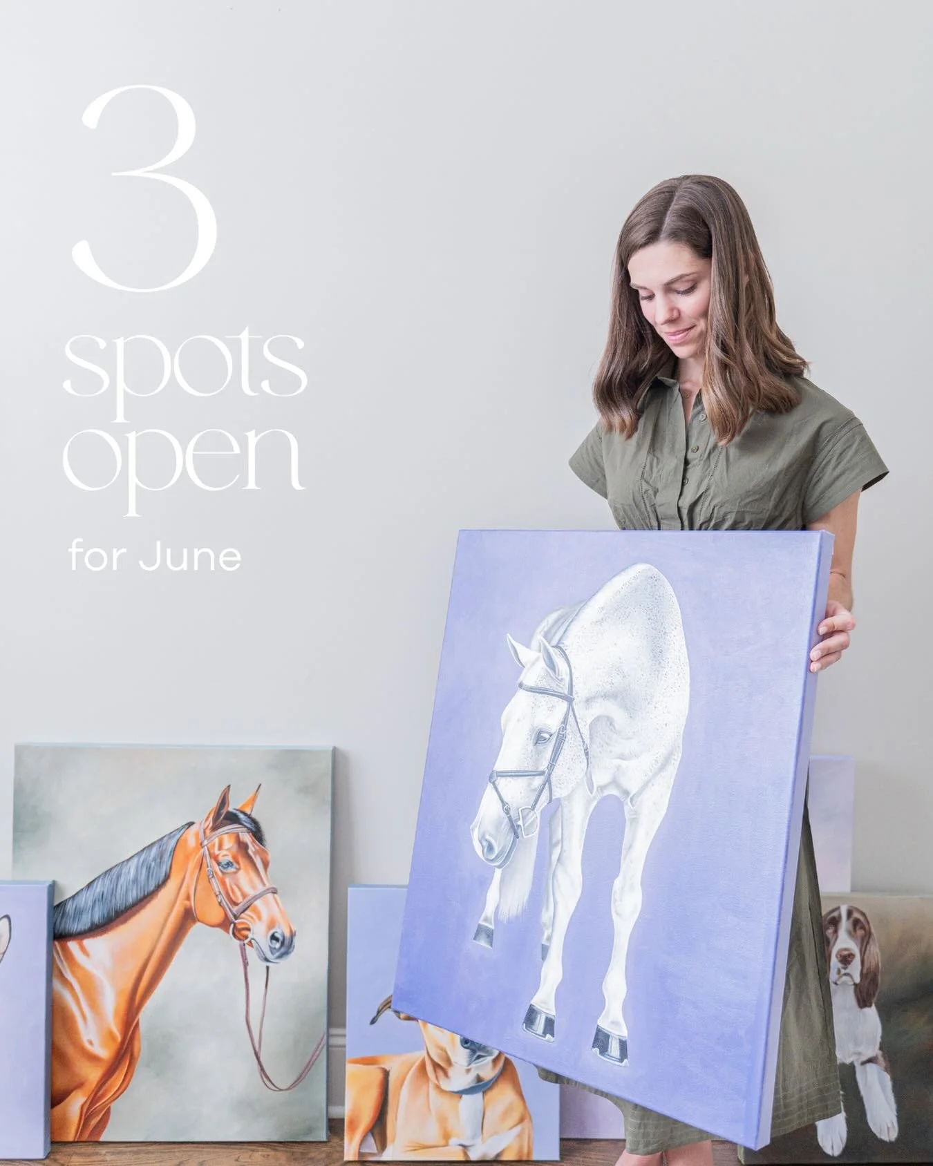 Opening up three commission spots for the month of June ☀️ If you&rsquo;ve been wanting a custom painting, or want to give one as a gift sometime soon, this is a great opportunity to get on my list before my summer commissions close!

What you get wi