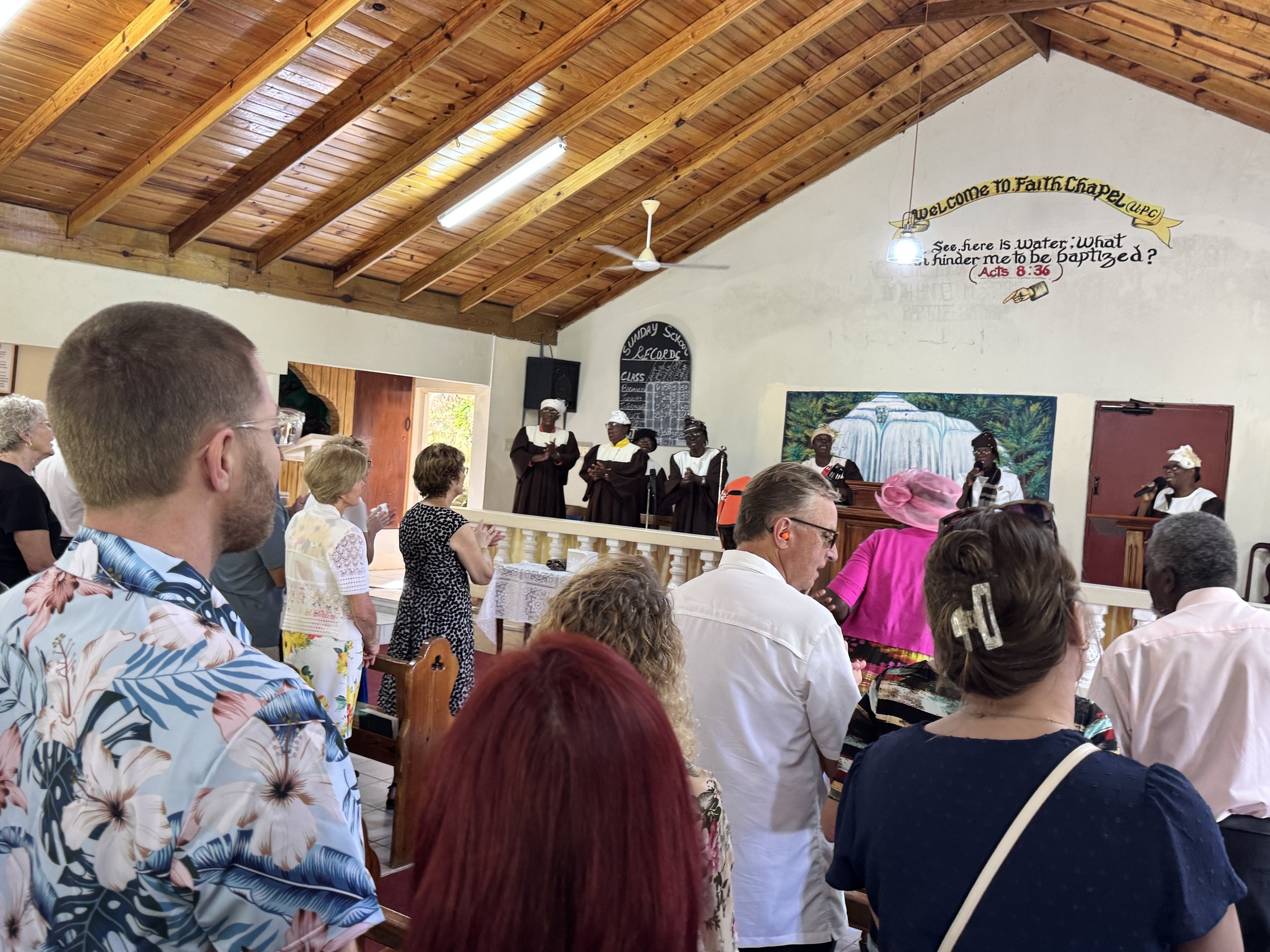 Sunday Worship with the Jamaican People