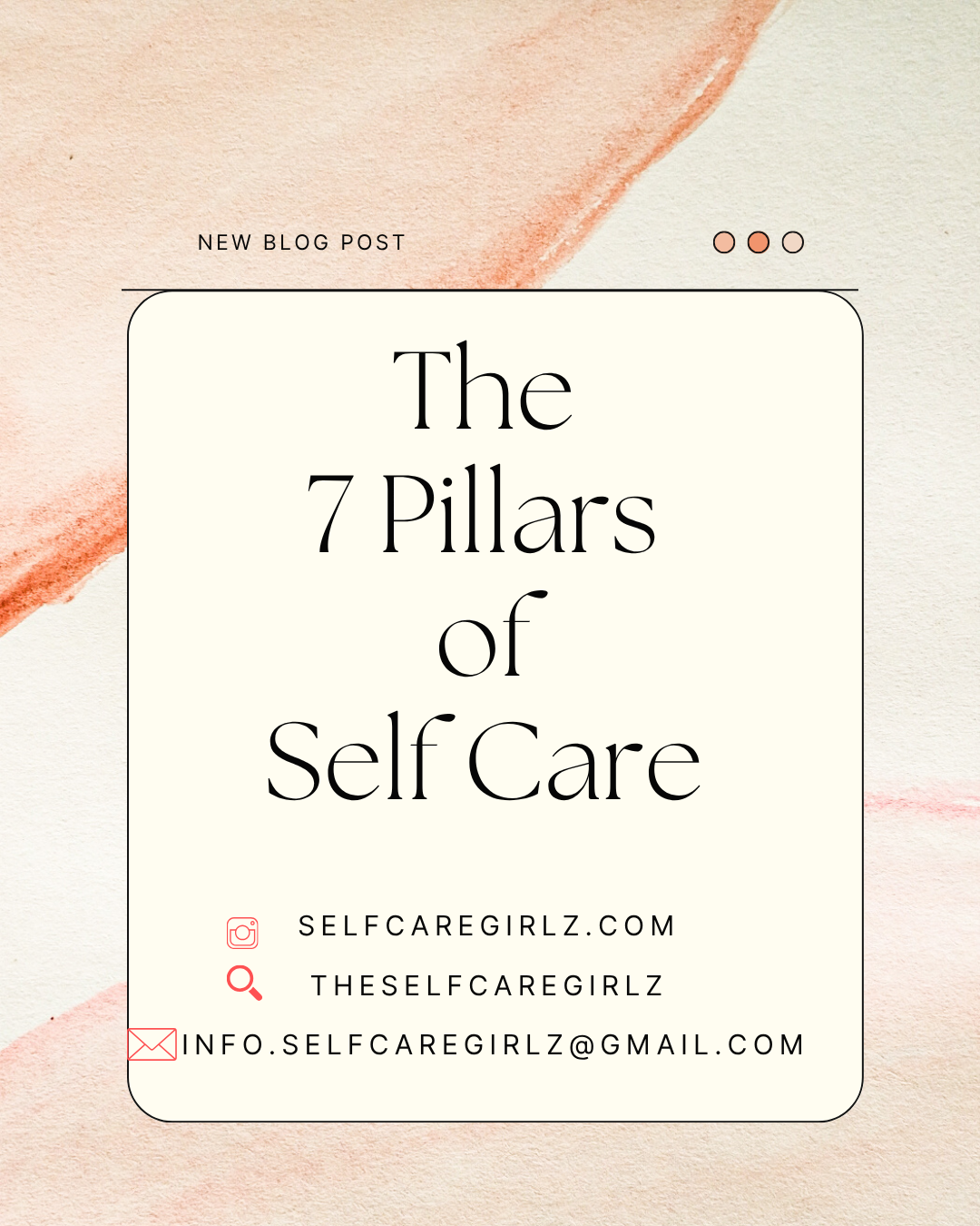 The 7 Pillars of Self Care: What it really means to take care of yourself