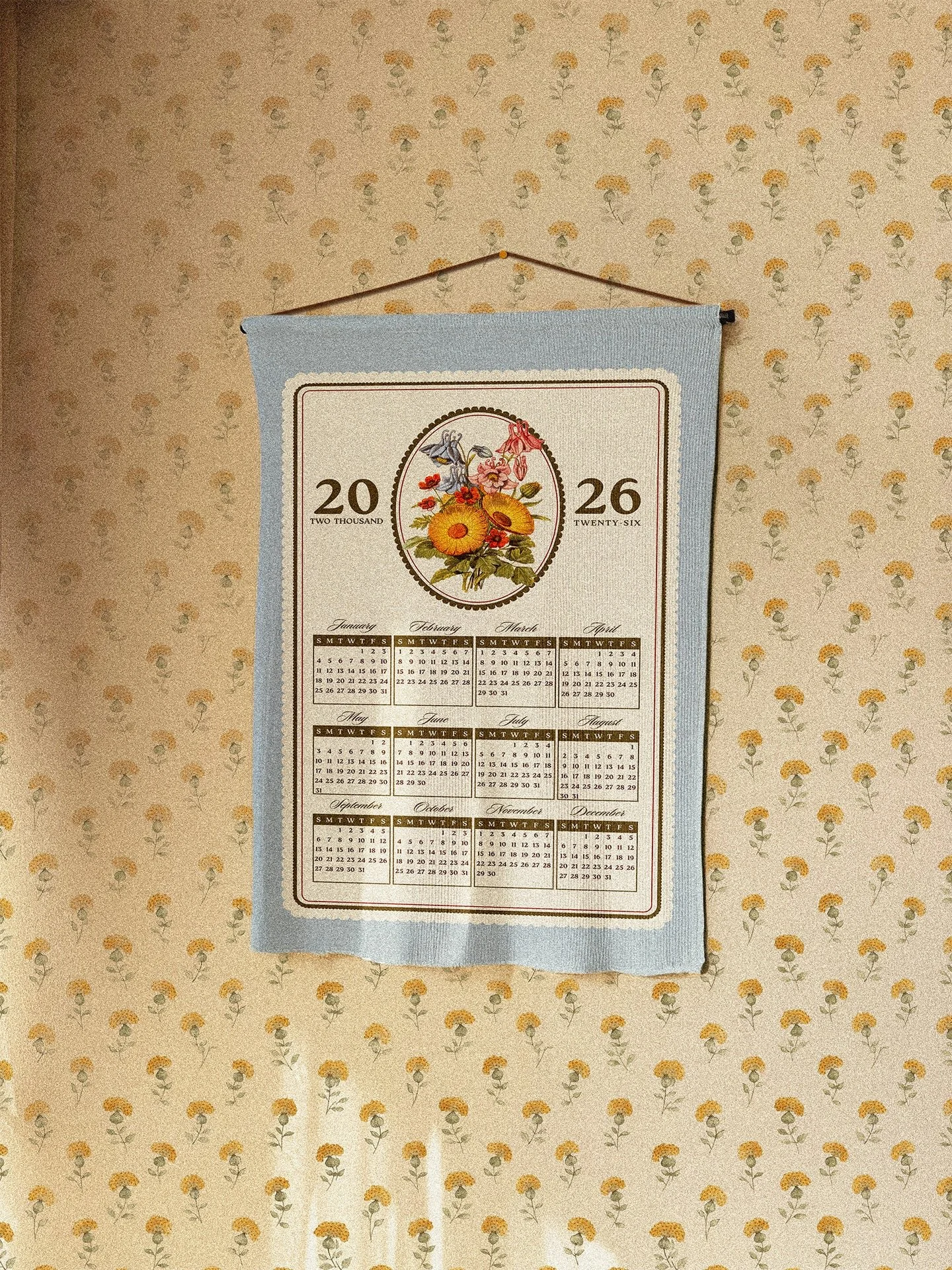 towel calendars!! a forgotten functional gem 🙂&zwj;↕️

found a 1973 towel calendar at my parents&rsquo; house recently and knew i needed to make my own immediately. 

wishing you a 2026 full of perfect cups of coffee and plenty of time for your hobb