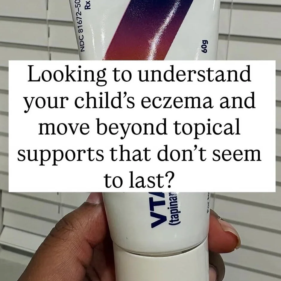 Eczema is deeply personal for me. The itch and sleepless nights were a big part of my story. Now, I&rsquo;ve helped hundreds of families get a grip on their child&rsquo;s eczema with targeted, gentle, research backed supports.

DM &ldquo;ECZEMA&rdquo