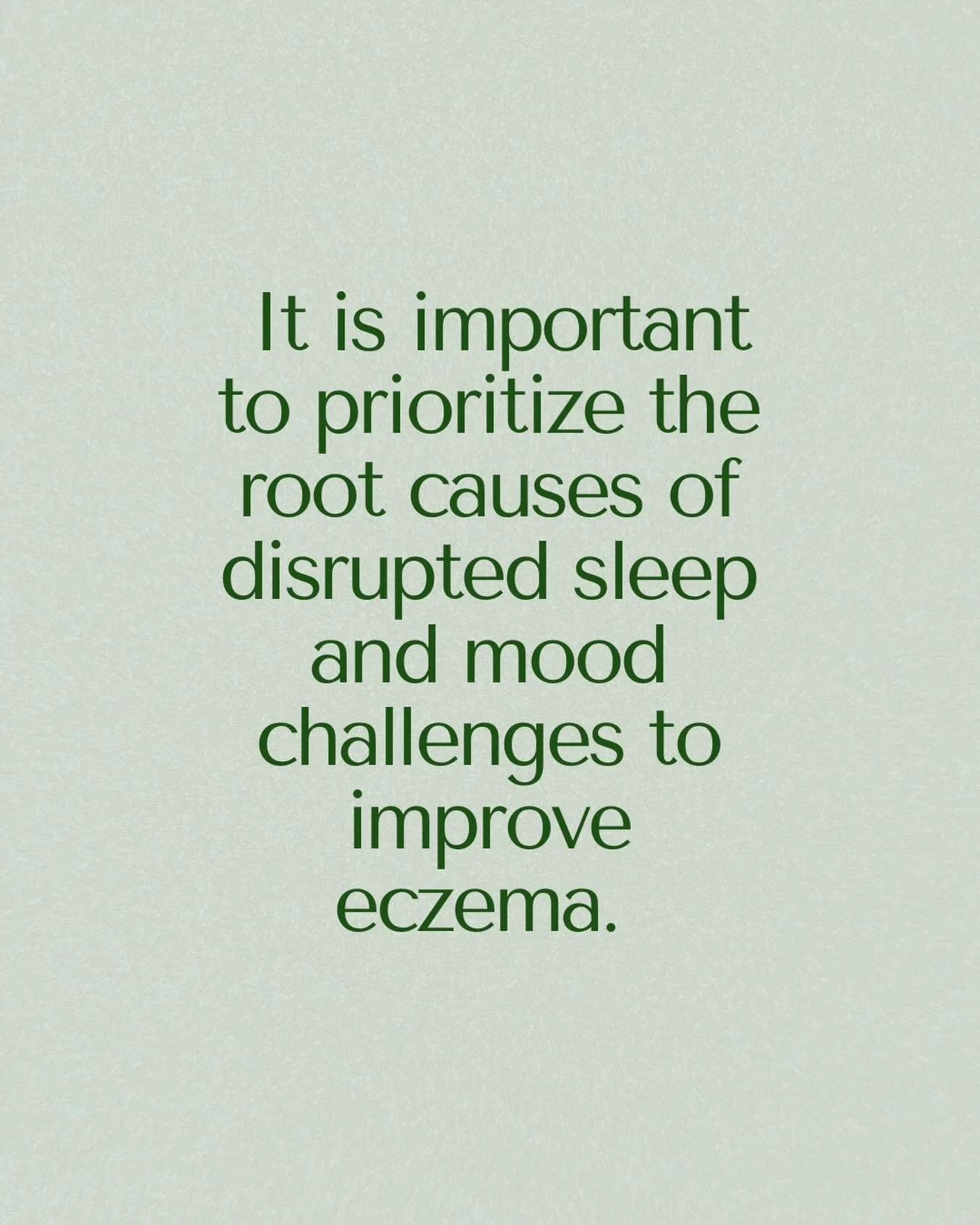 Kids heal from eczema when they sleep well and are happy ❤️

But root causes of these can take time to uncover. Gut imbalance, lack of key nutrients, mineral imbalances, toxins, are all possibilities worth addressing.