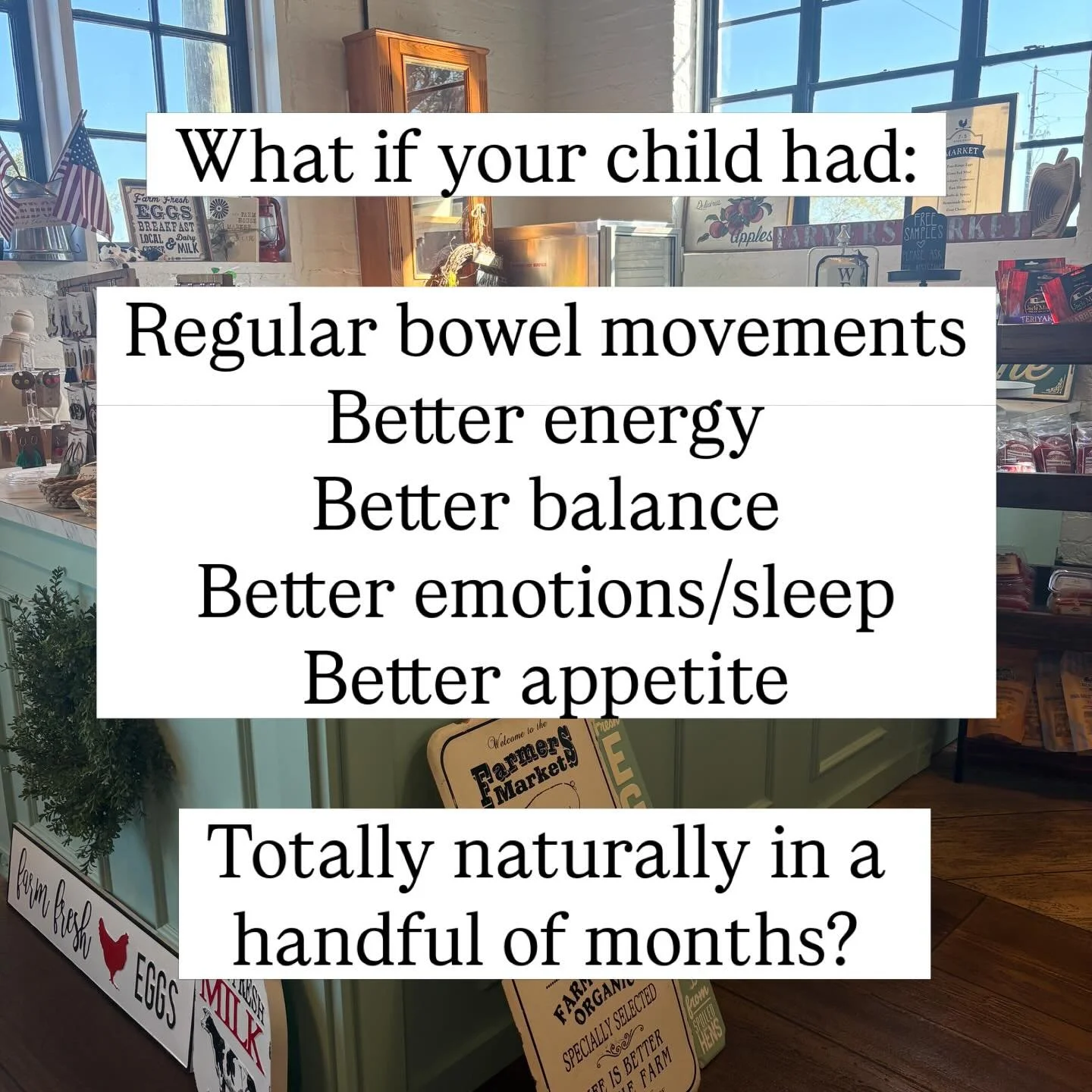 DM &ldquo;START&rdquo; to get better answers and a plan for your little one.