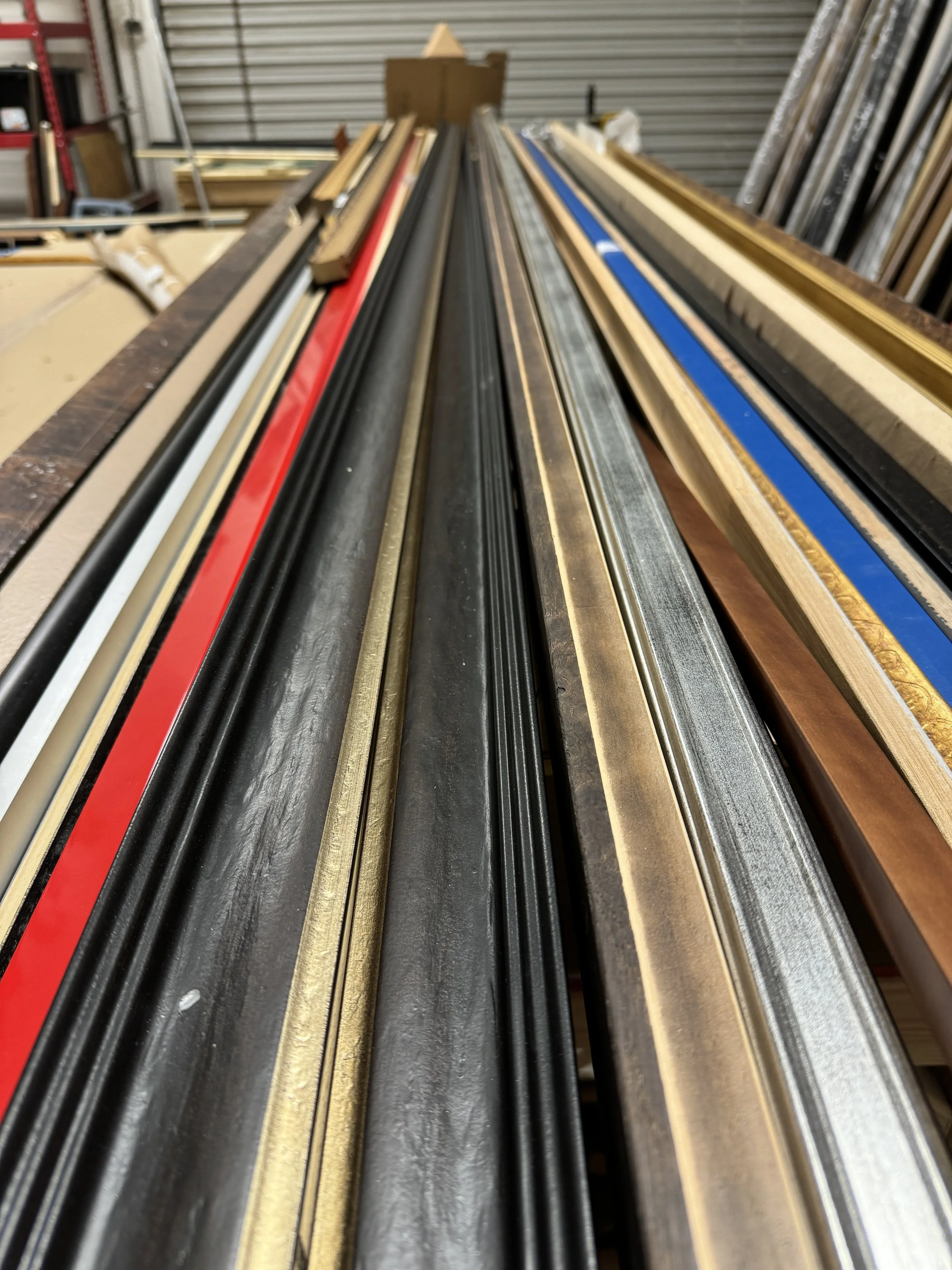 Selection of Frame Options Ward Galleries Brentwood Tennessee