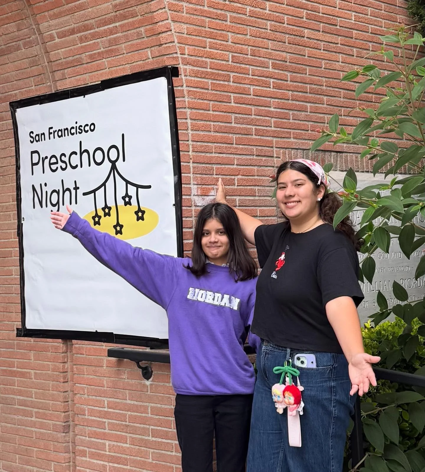 Aim for the brick arches, the big sign and the friendly greeters when you arrive!  Come join us at SF Preschool Night TONIGHT!!