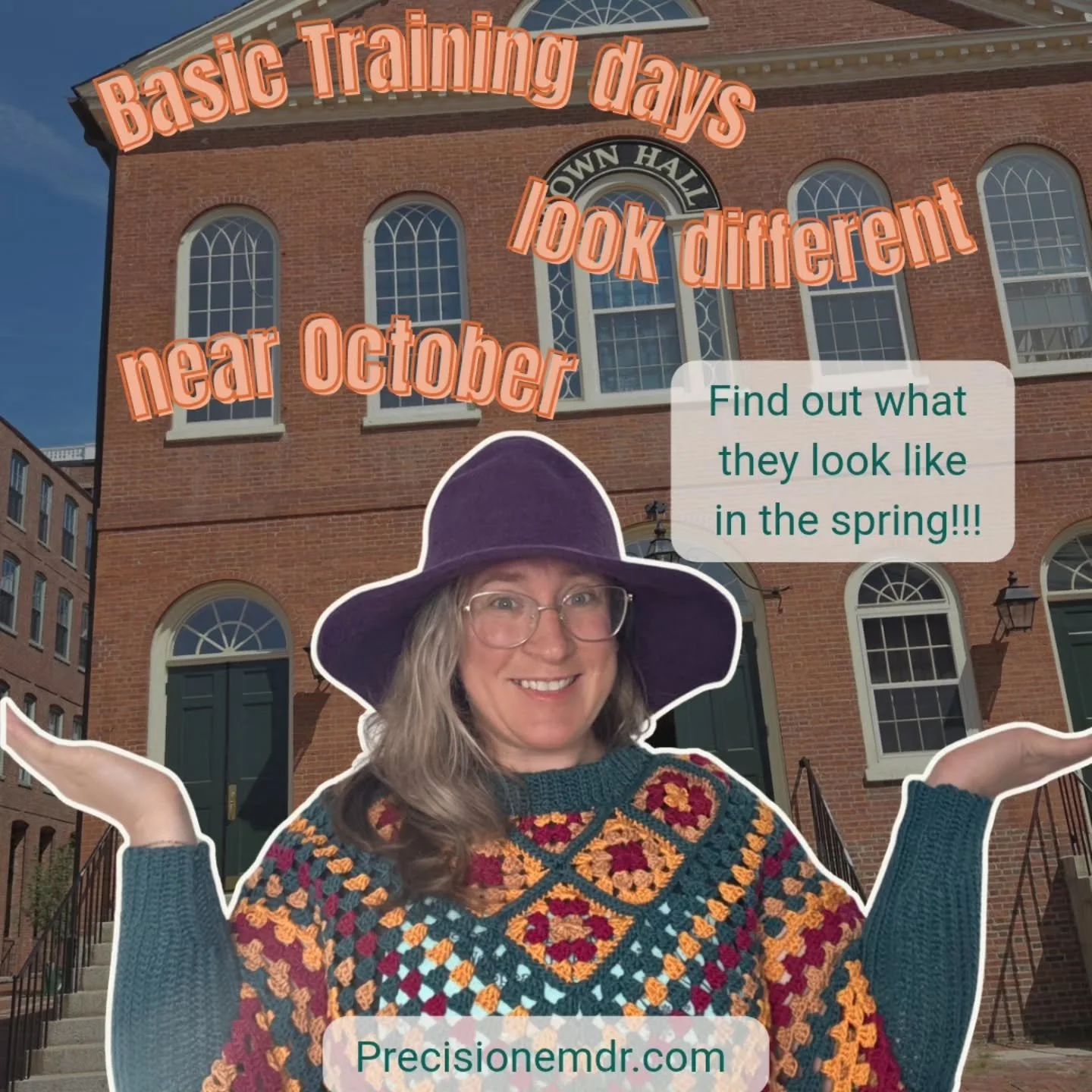 🍂 Basic Training days look a little different near October&hellip;
Our fall Precision EMDR Basic Training cohort is already underway, so if you were hoping to join us this round, you missed this one.
But the next cohort will be in the spring 🌷 &mda
