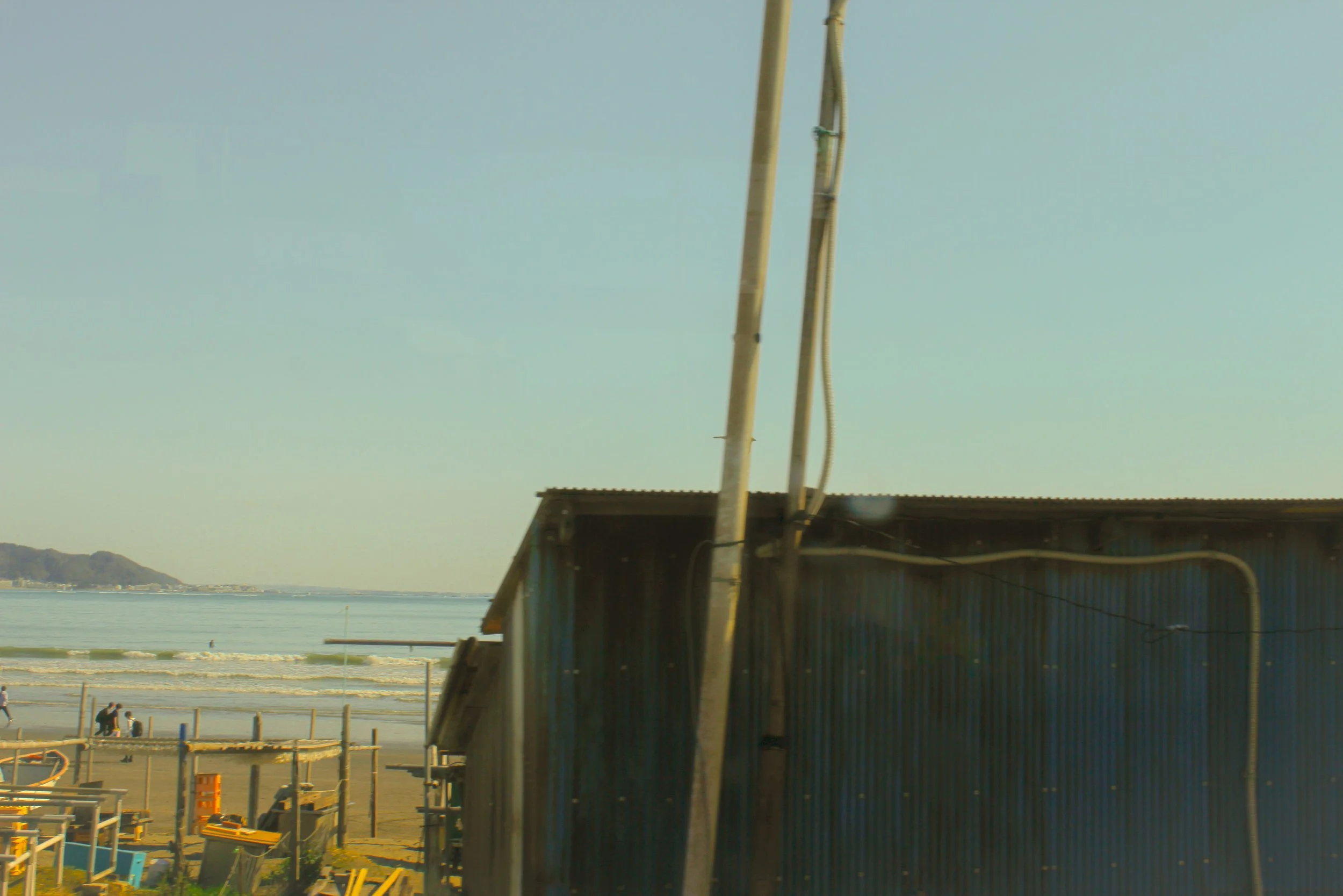 On our way to a resort