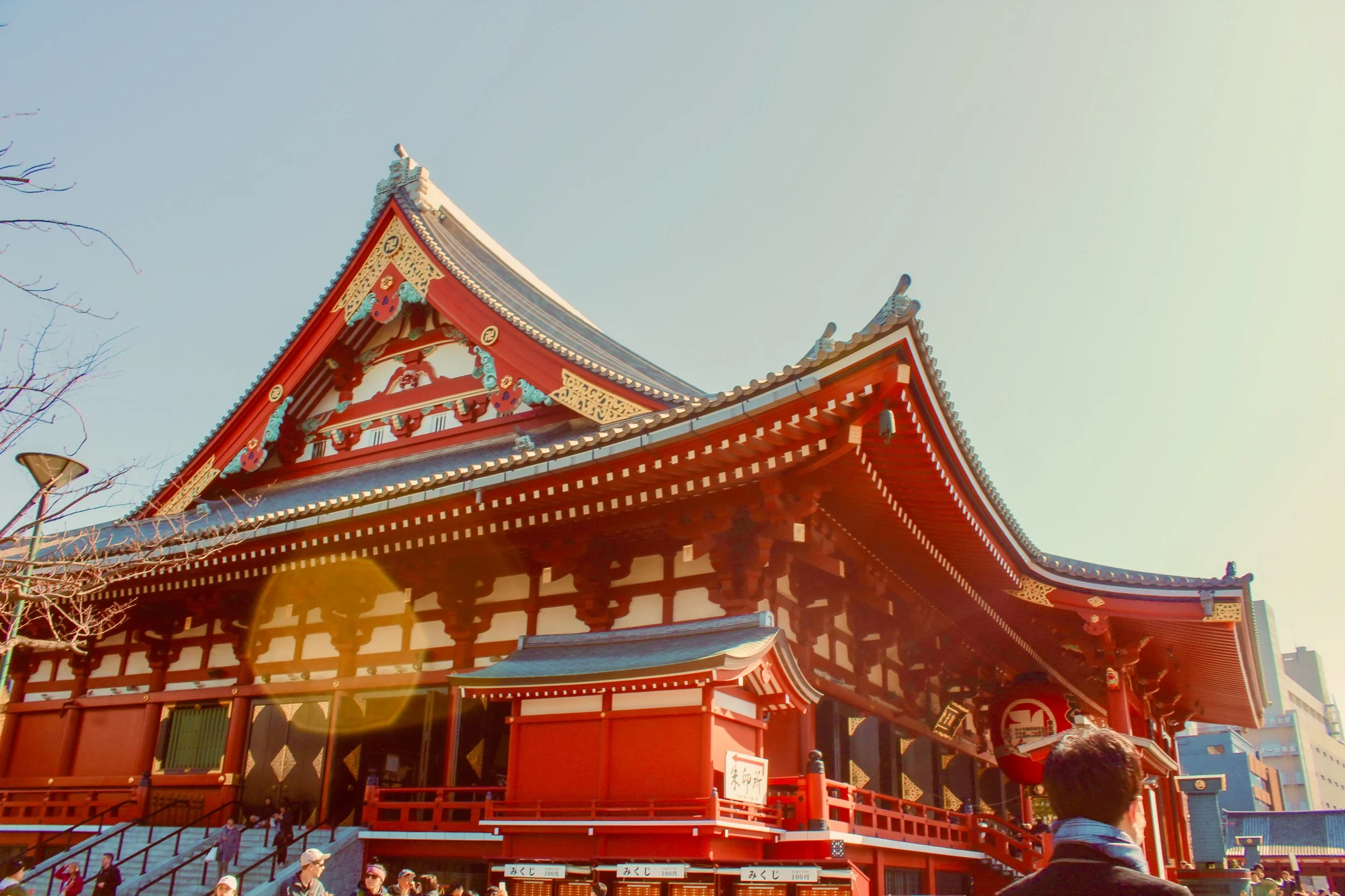 One of the first things I saw on day one of our tour through Japan!