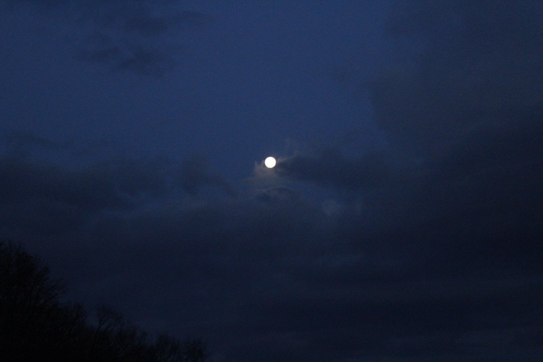 My girlfriend turned into the moon