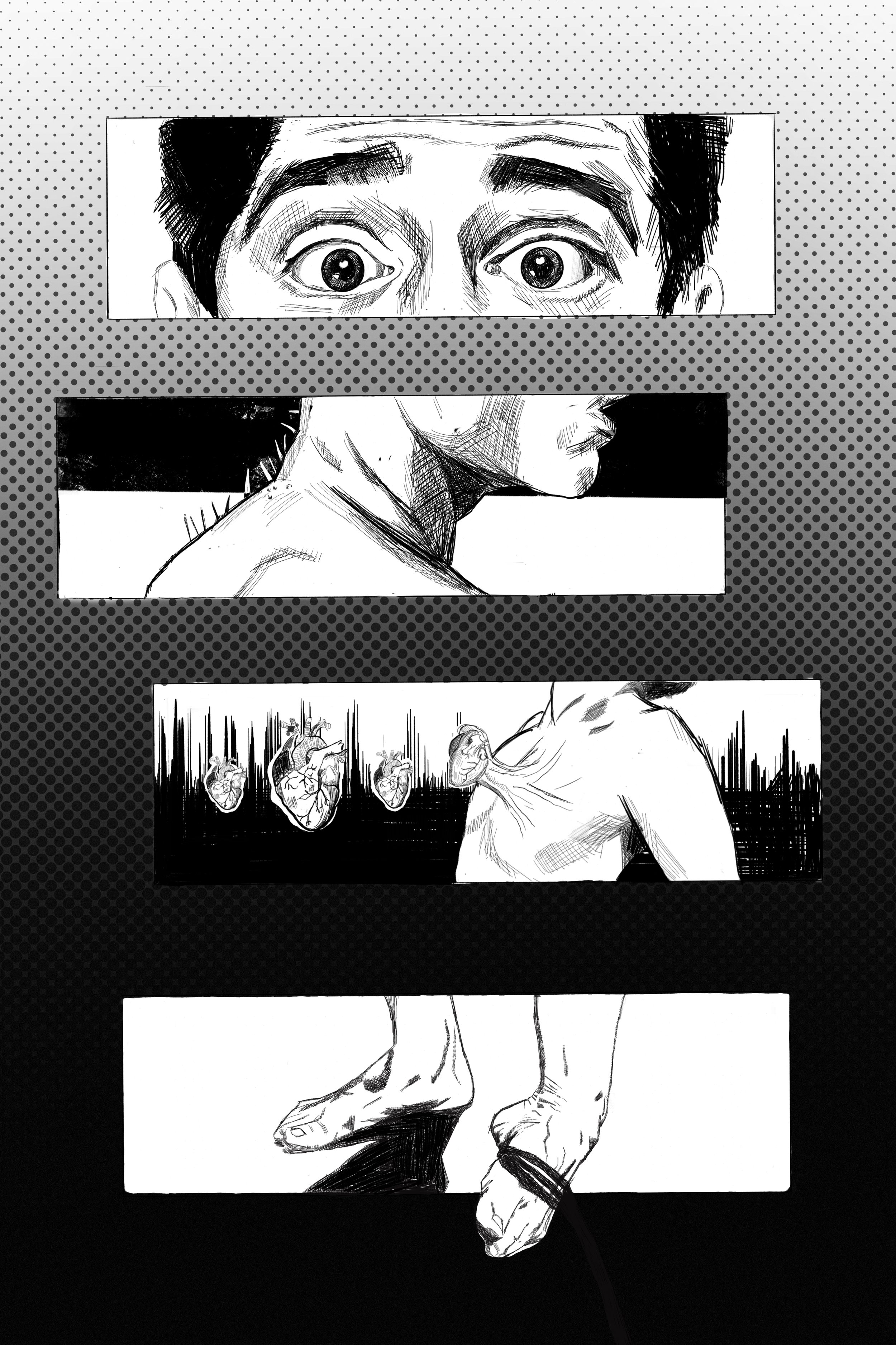 2022 - Conceptual Illustration on Fear