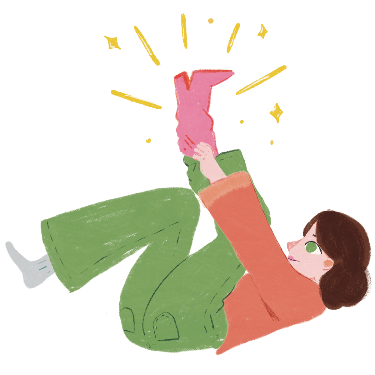 2023 - Spot Illustration Featured in Katryna Rae's Capstone Project "Who We Are and What We Wear: Reimagining Fashion Media from a Modern Perspective"