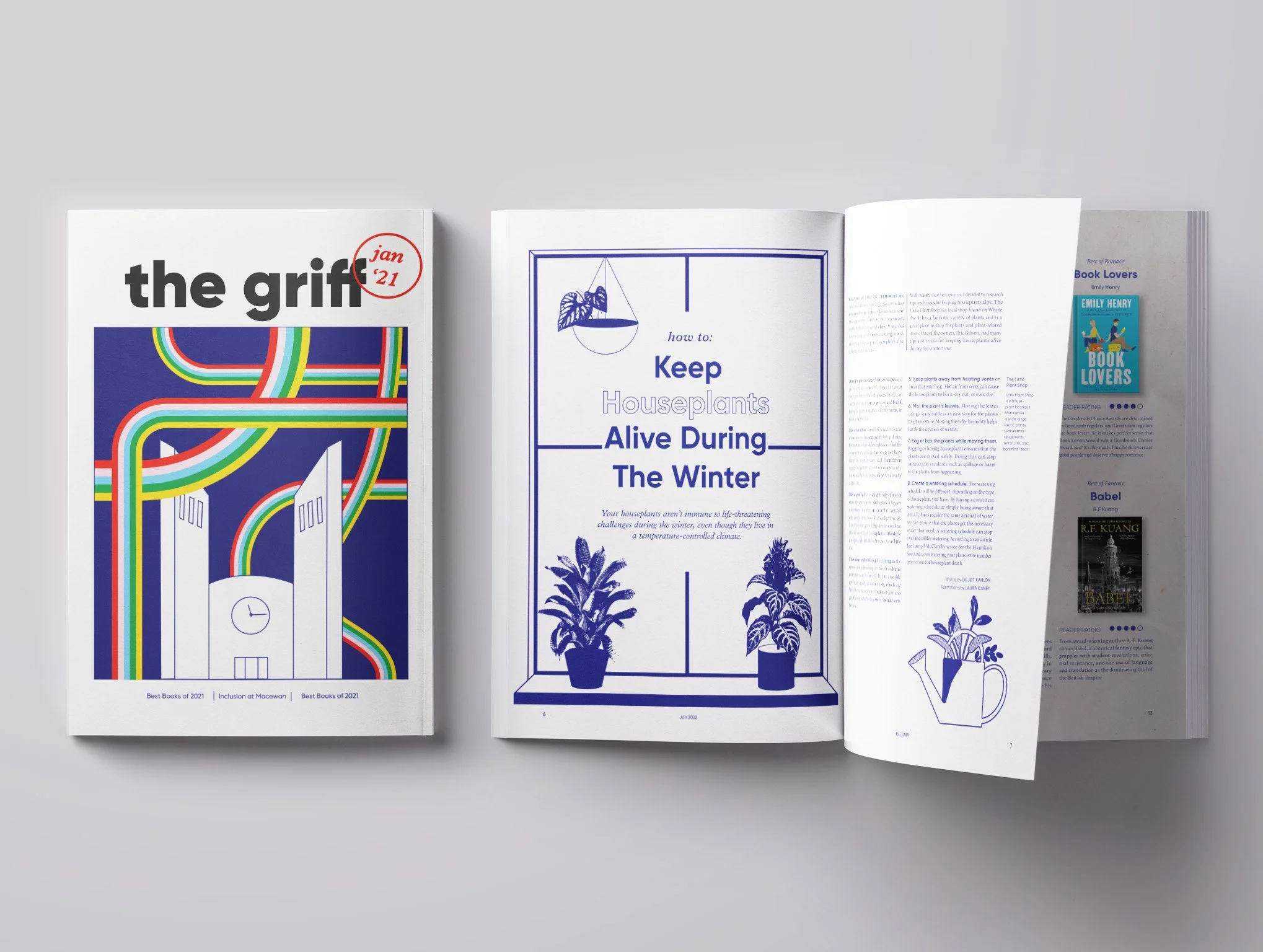 2023 - The Griff Redesign 
One of the 4 redesigns to be featured in the May 2023 Issue of The Griff