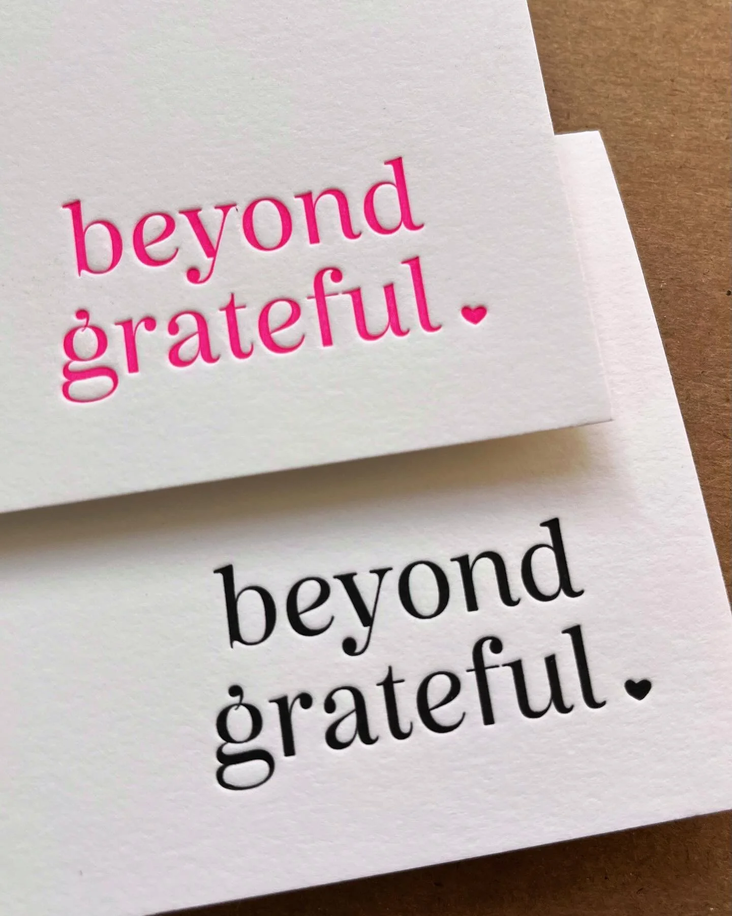 Reprinted these charming thank you notes. Our best sellers are now available in Malibu Pink. So fun!  You can find them in our Etsy store. Free shipping and volume discounts. Link in bio.