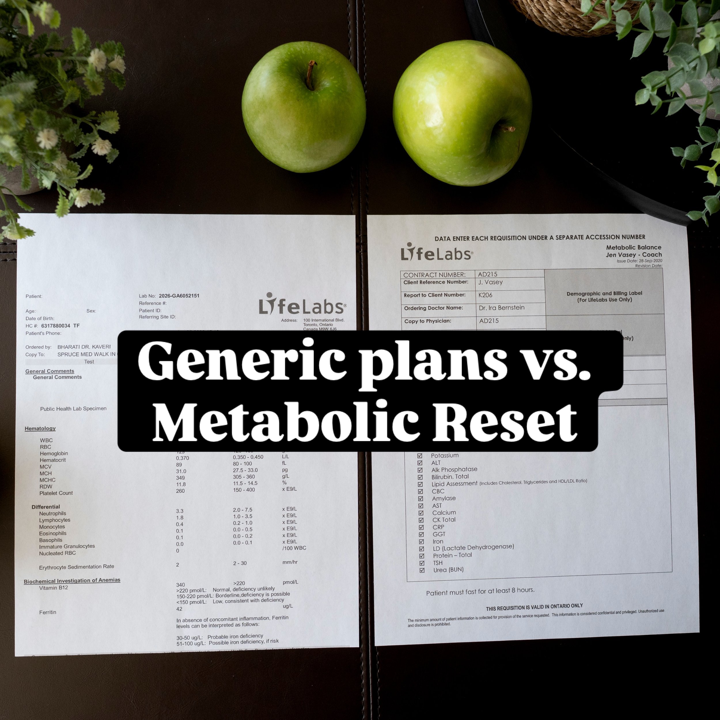 Most nutrition plans give you the same list of foods and expect your unique body to just&hellip; cooperate.

But your metabolism isn&rsquo;t generic. Your hormones aren&rsquo;t generic. Your life isn&rsquo;t generic.

The Metabolic Reset program star